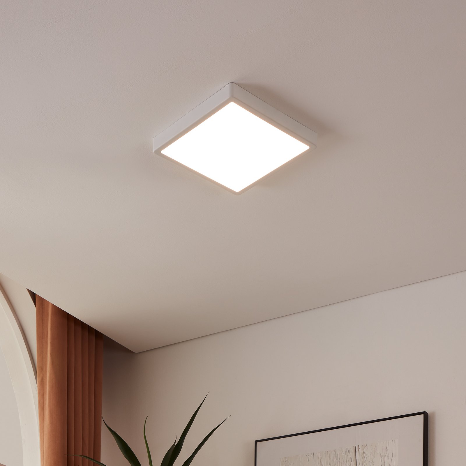 EGLO connect Fueva-Z Plafonnier 28x28cm blanc