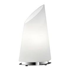 Lampa stołowa BANKAMP Sail wykonana ze szkła, wysokość 42cm, ściemniana