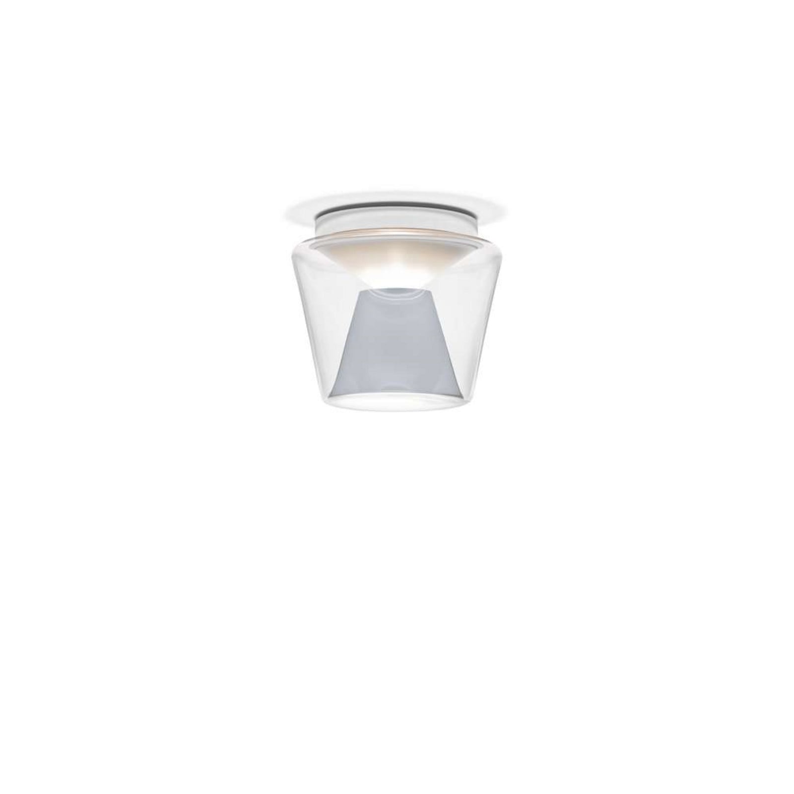 Annex LED-loftlampe S, aluminium, 14 cm Serien Lighting - Stue - Glas