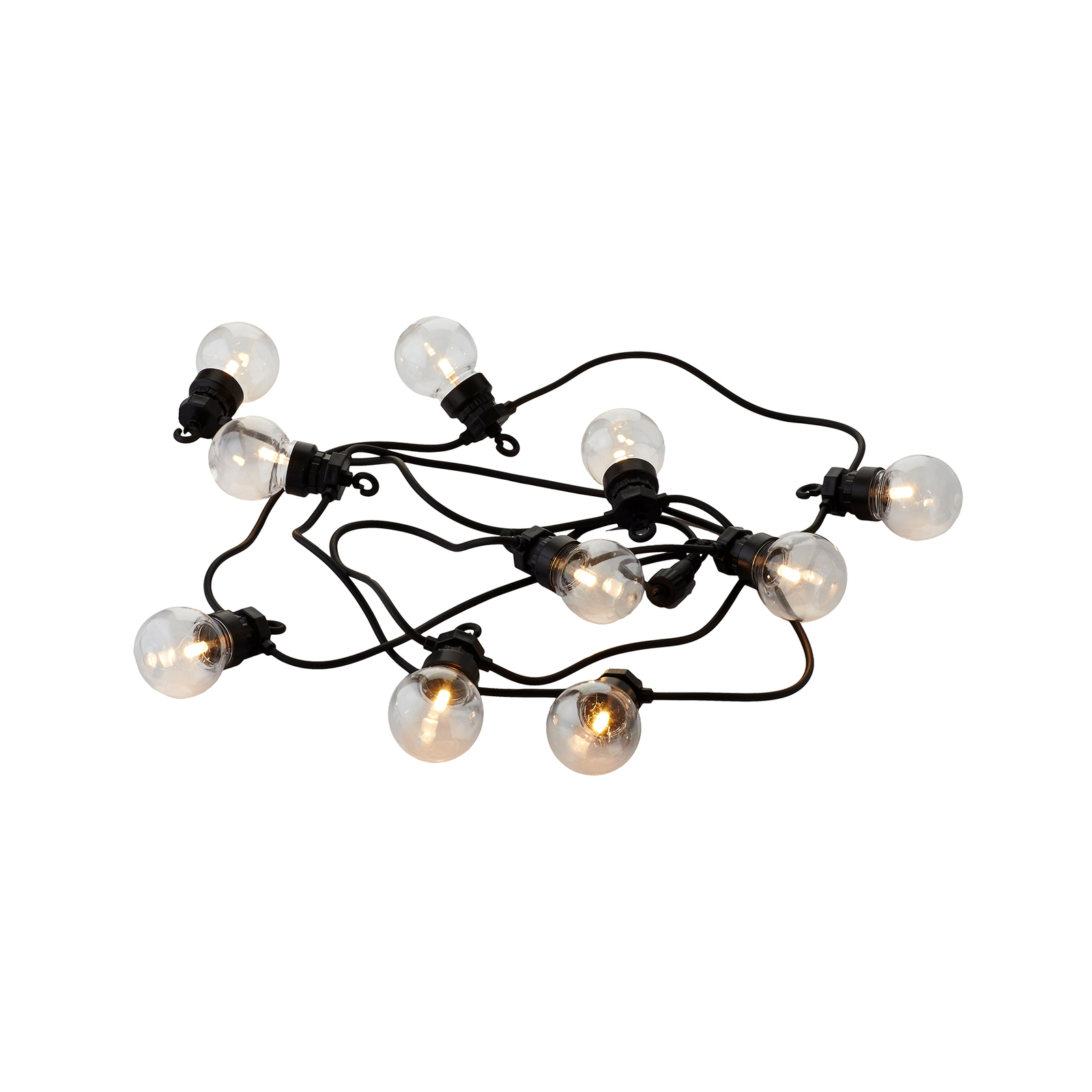 LED-Lichterkette Lucas Start-Set 10-flg. klar