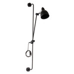 997 Wandlampe schwarz 1-flg. Stecker - ALDEX