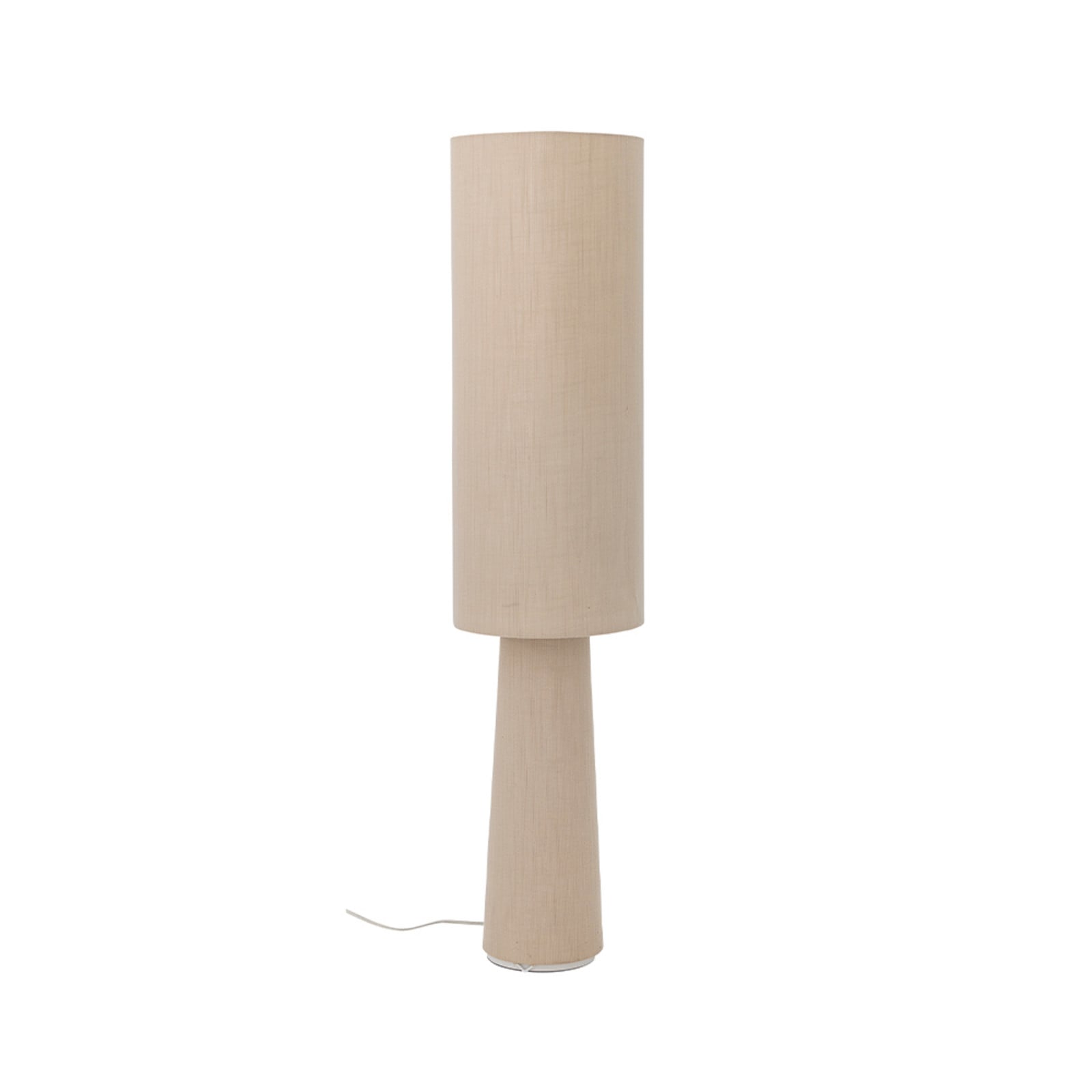Emmie Gulvlampe Natur Bloomingville - Stue - Stof / tekstil billede