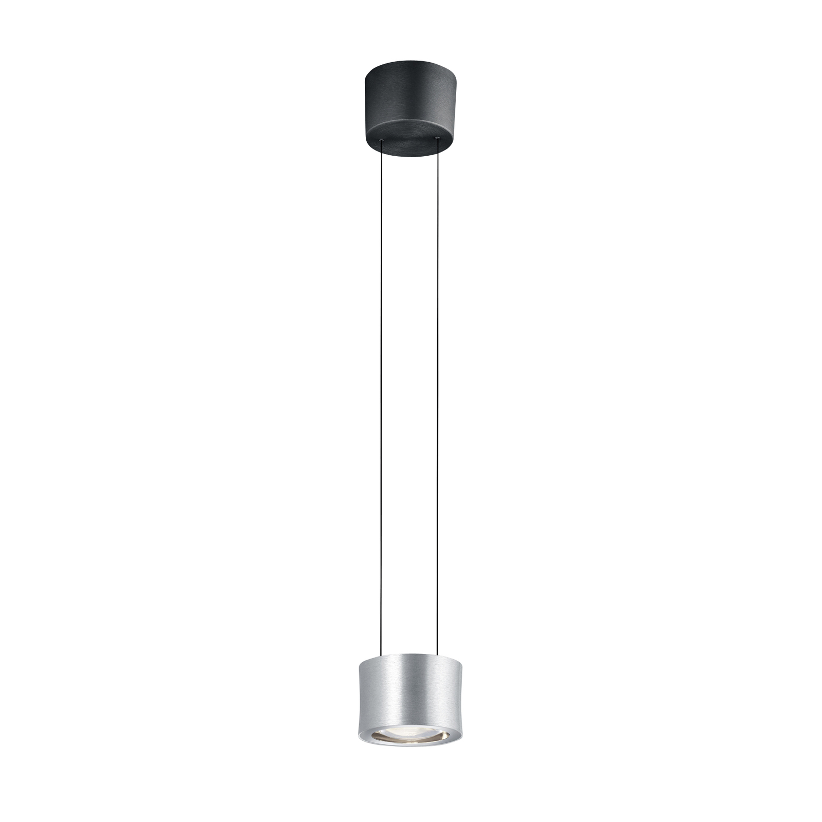 BANKAMP Impulse Flex LED-hänglampa 1 lampa nickel