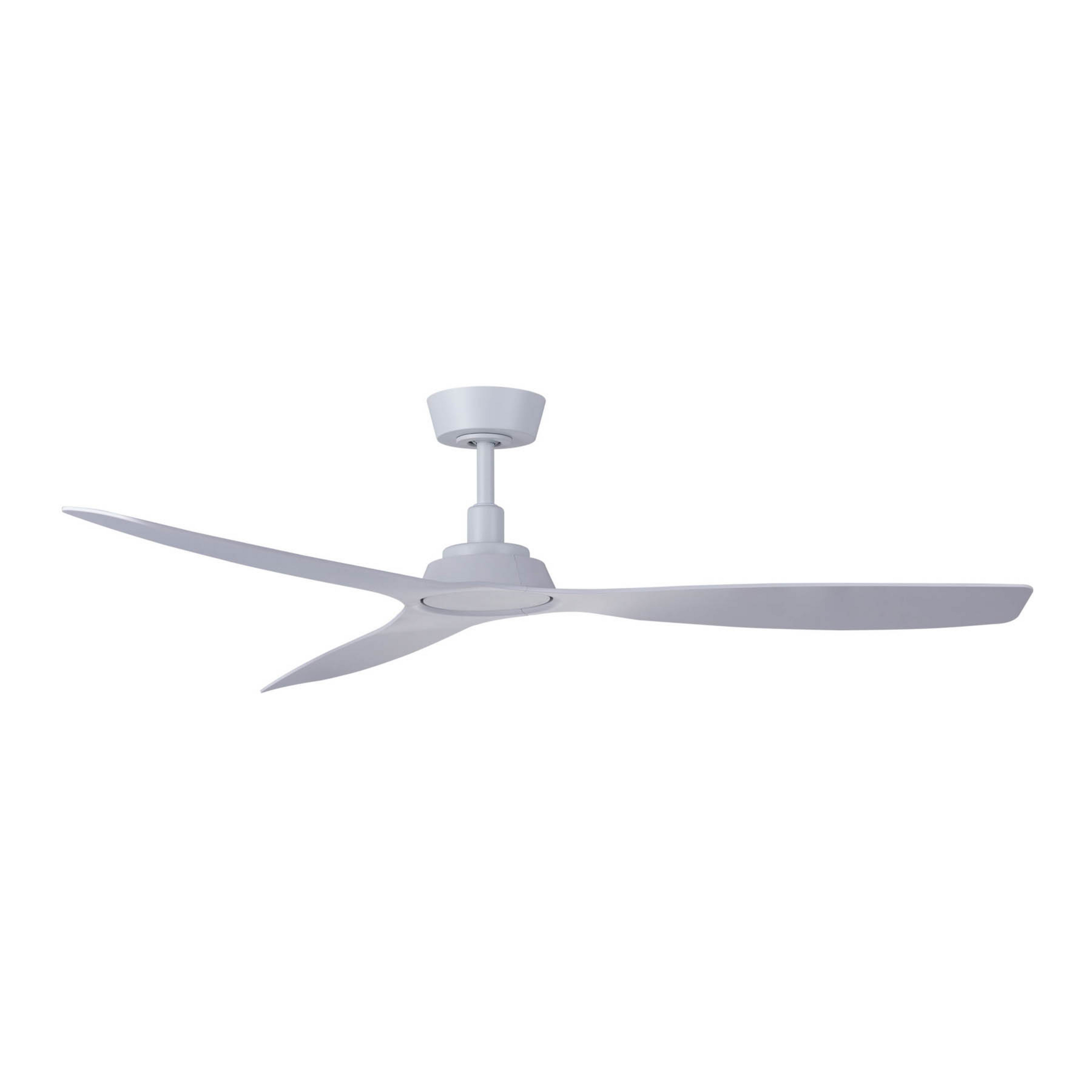 Stropní ventilátor Moto, bílý, Ø 132 cm, tichý – Beacon