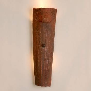 Menzel Country Tonziegel-Wandlampe, Licht indirekt