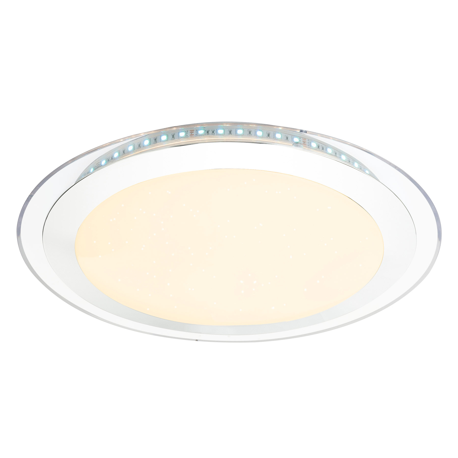 Nicole II LED ceiling light with remote control
