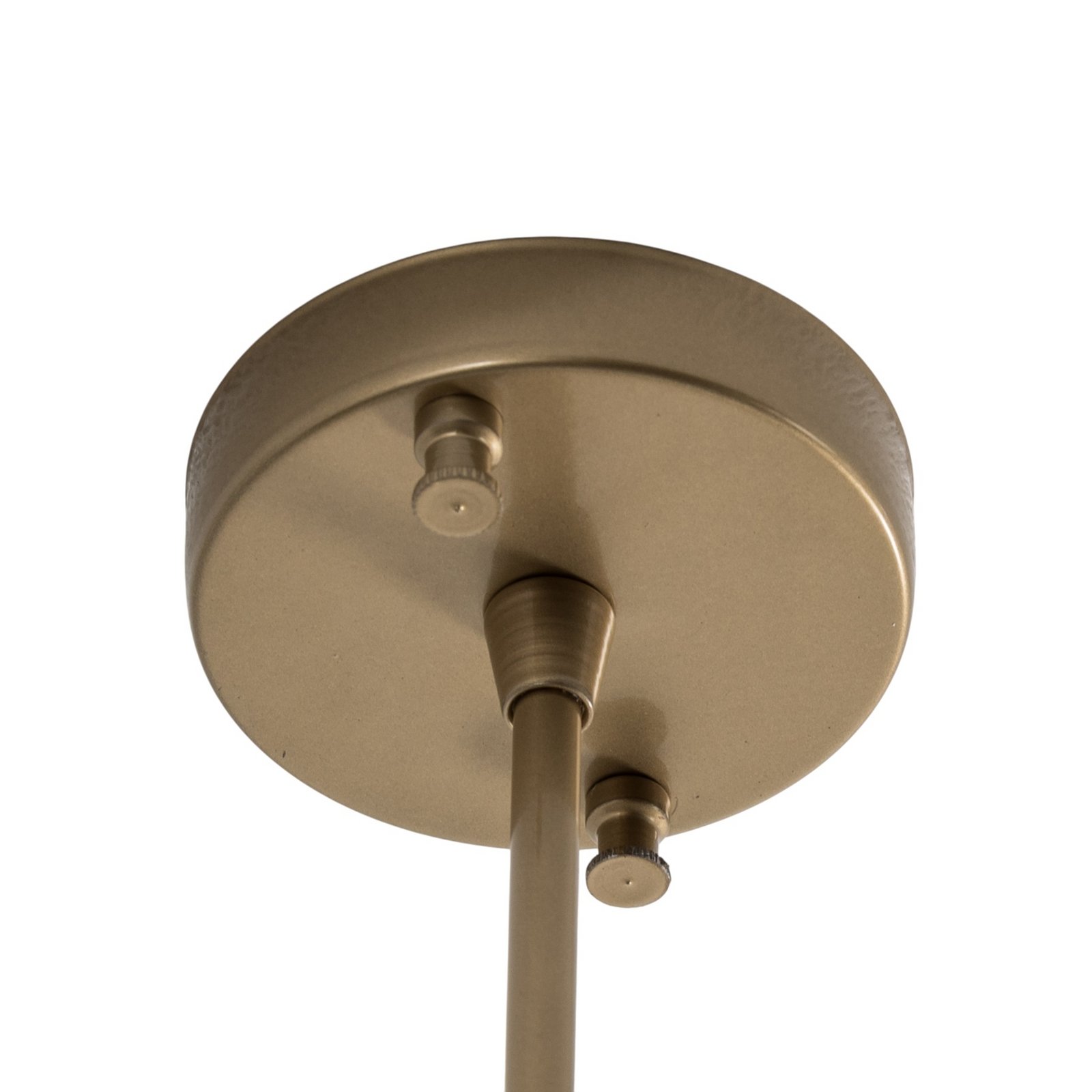 Plafoniera Dolunay, Ø 26 cm, color oro, vetro, E27