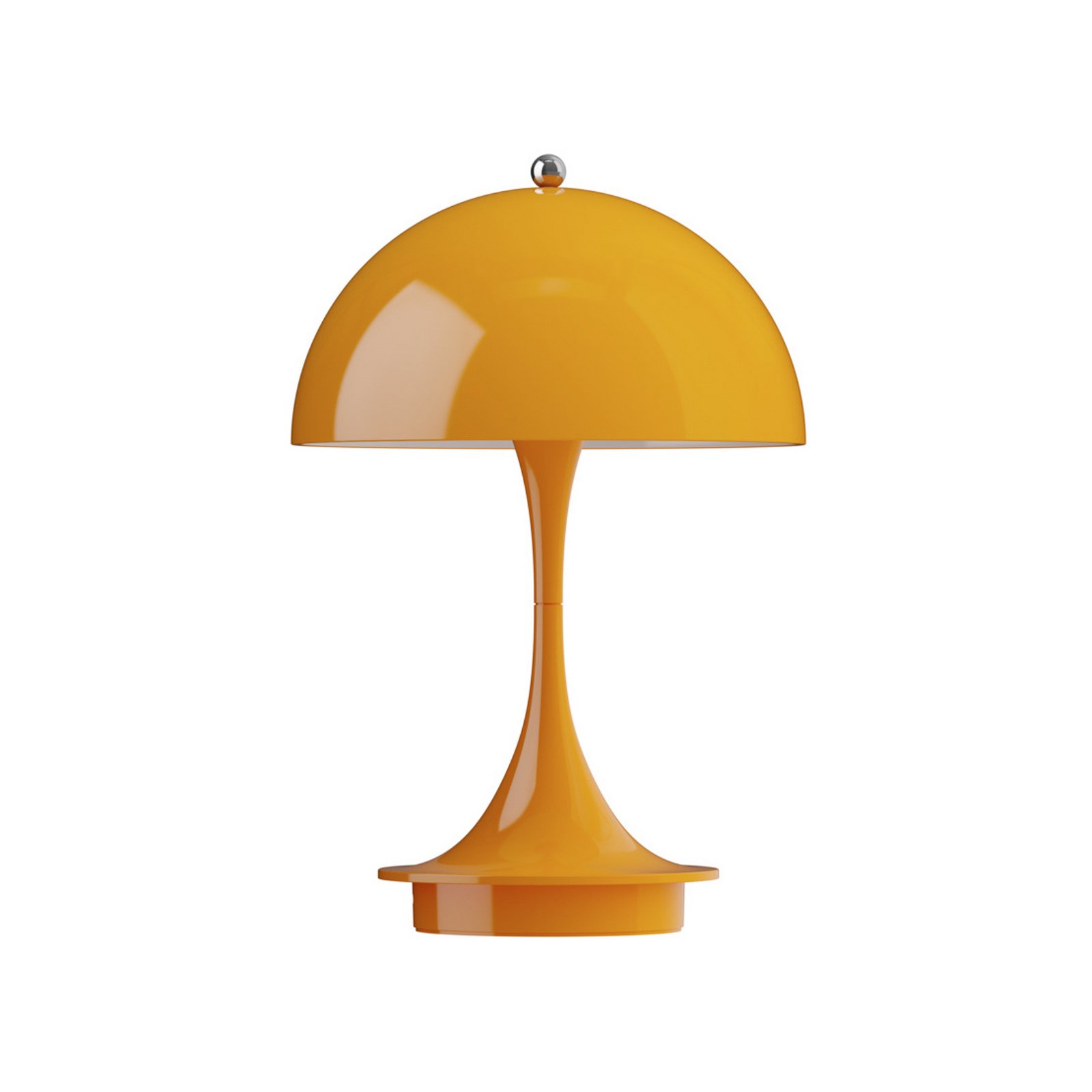 Panthella 160 Portable Table Lamp V3 Opaque Orange - Louis Poulsen