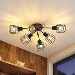 Lindby Telmos lampa sufitowa, 6-punktowa