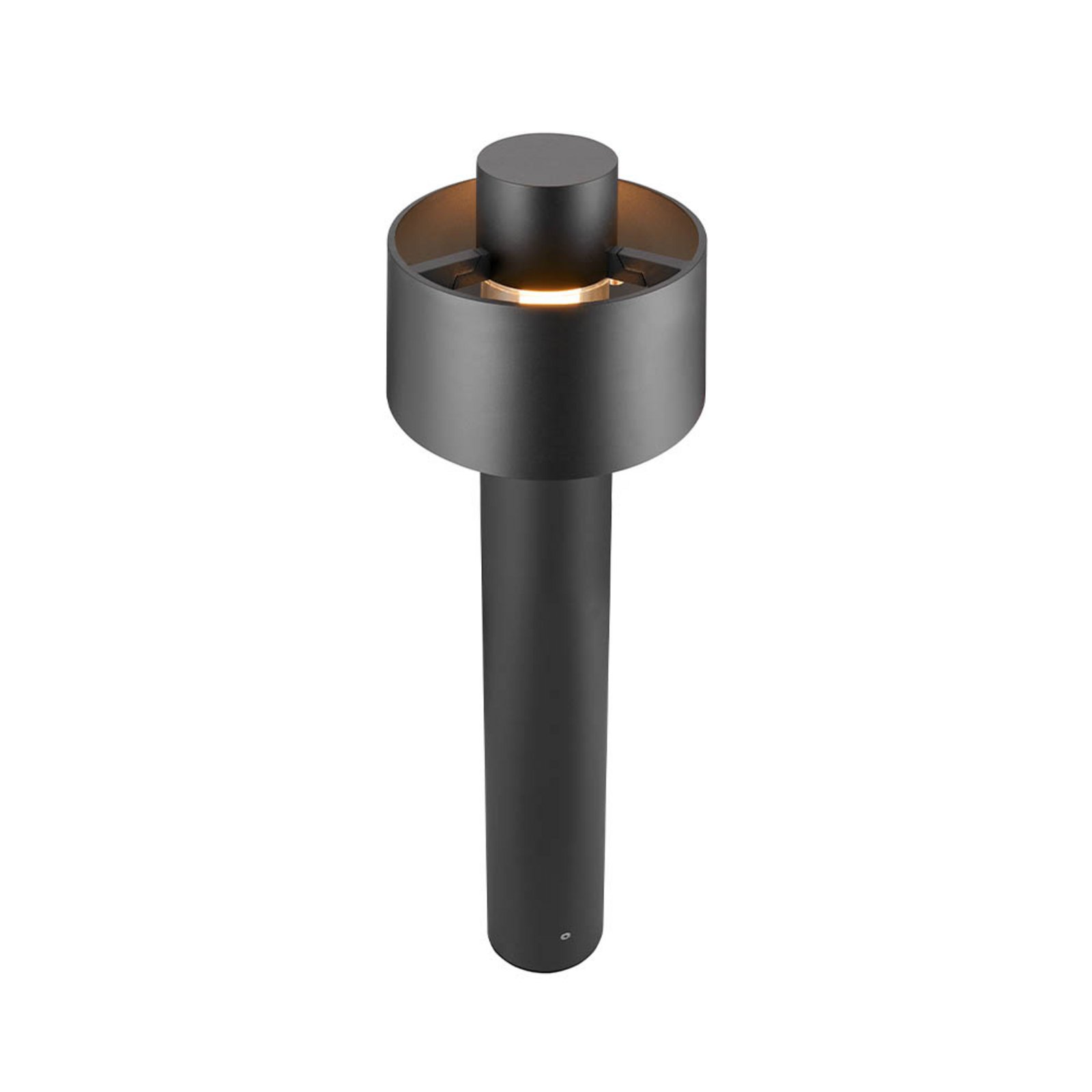 Photoni Cyl 75 Outdoor Bollard Black - SLV