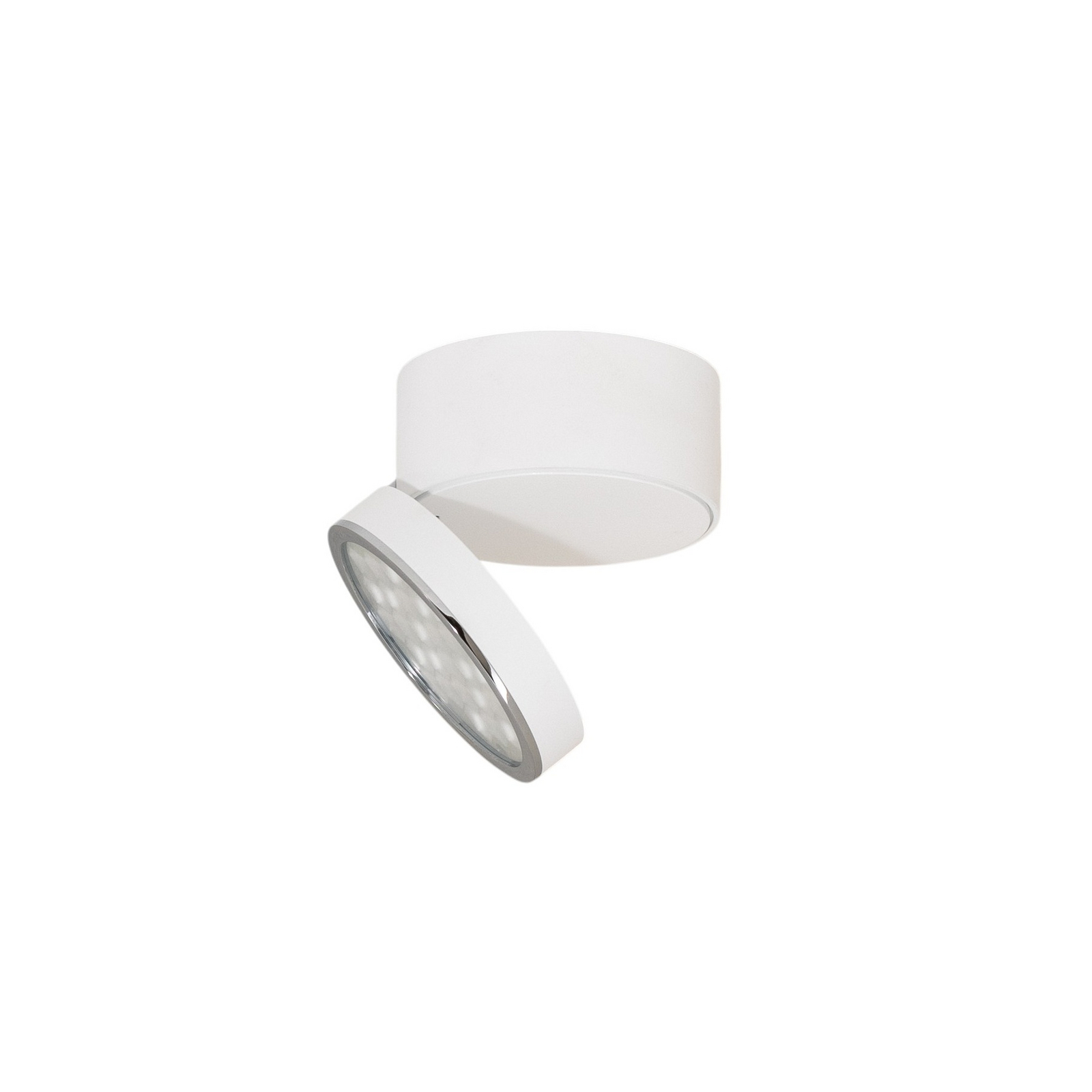 Bega LED downlight 51312.1, blanco, metal DALI orientable