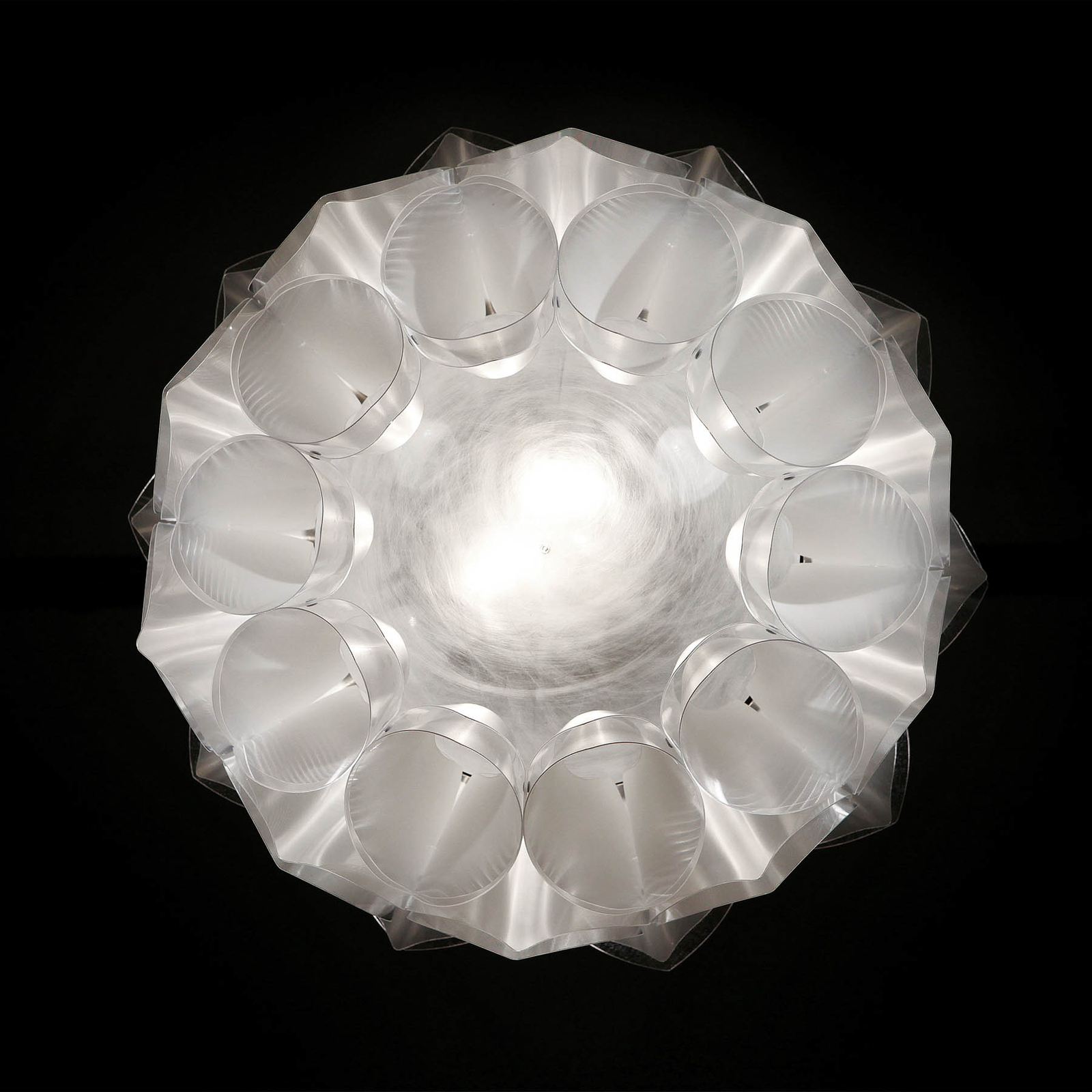 Slamp Flora M - formatervezett függő lámpa, fehér