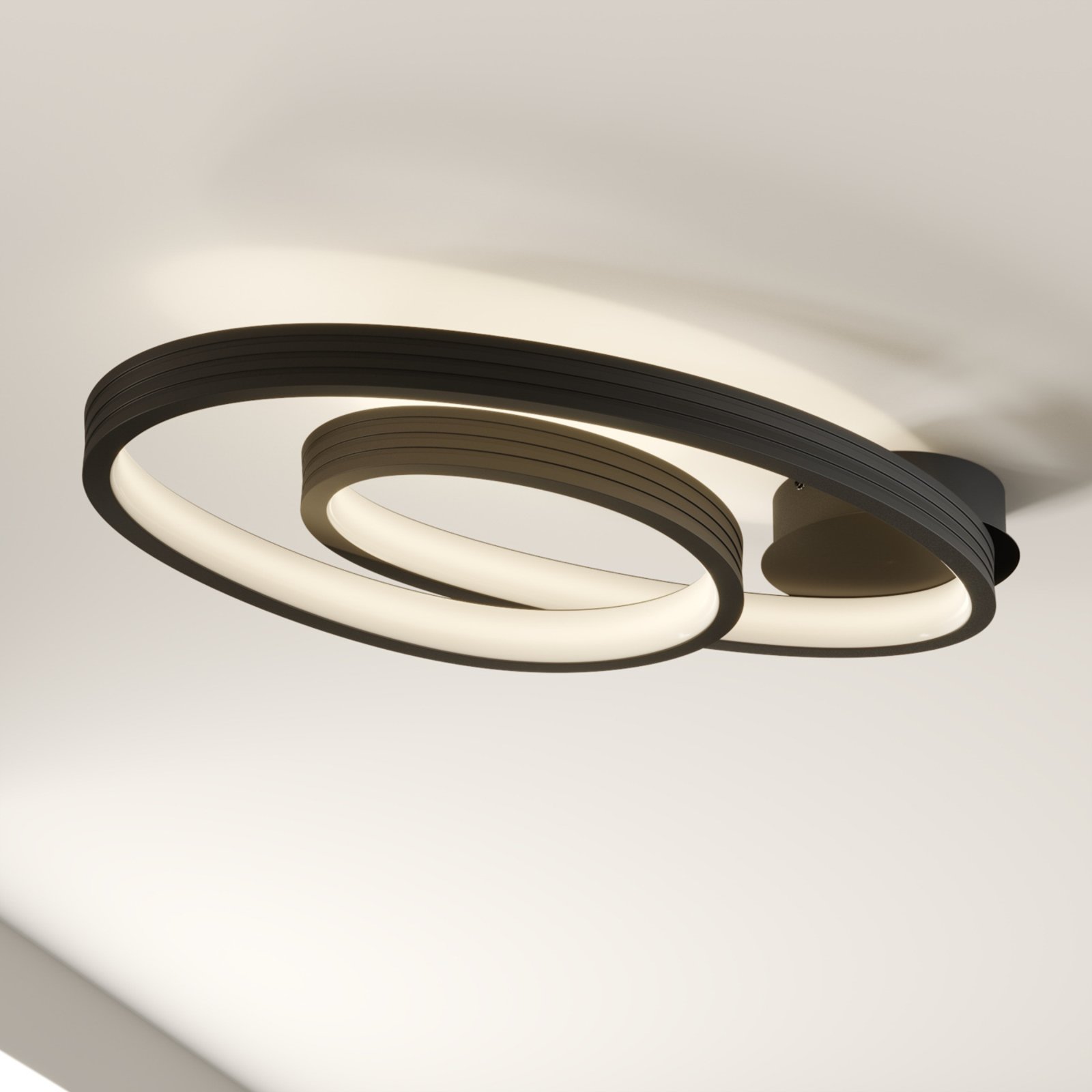Lucande Bronwyn LED ceiling light, 72.5 cm