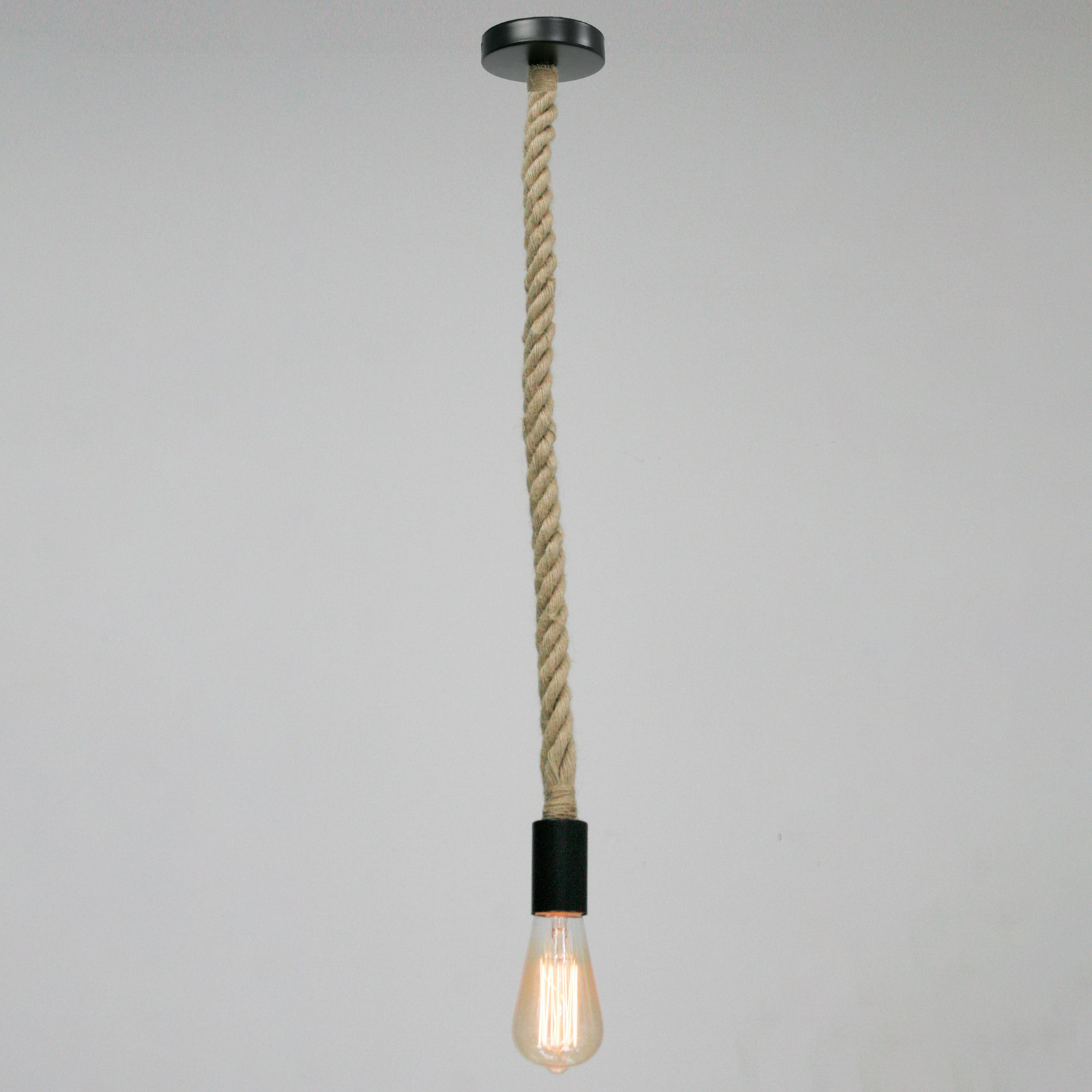 Hanglamp Ulleu, 1-lamp, zonder kap