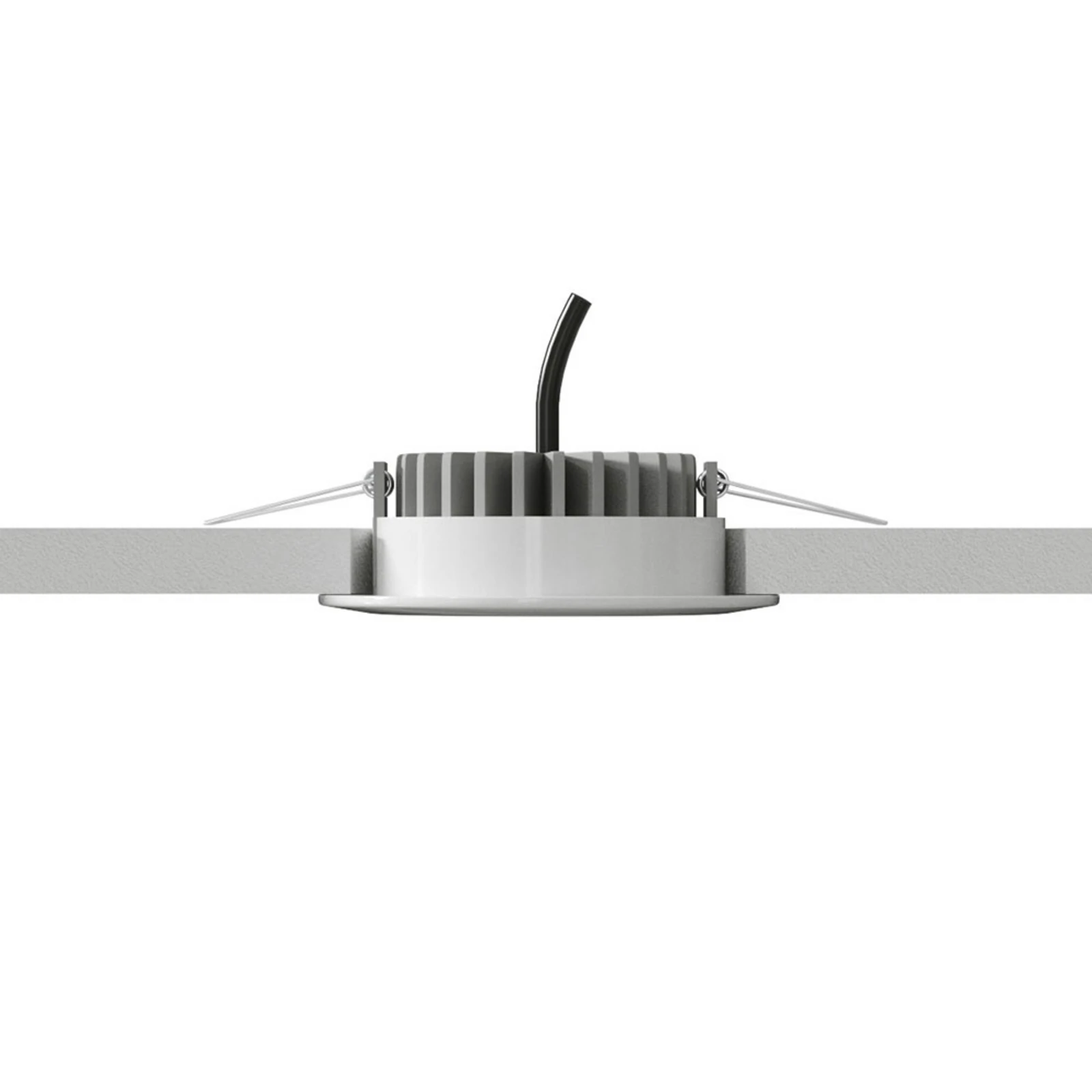 Lámpara LED empotrable Coin Slim IP65 atenuable