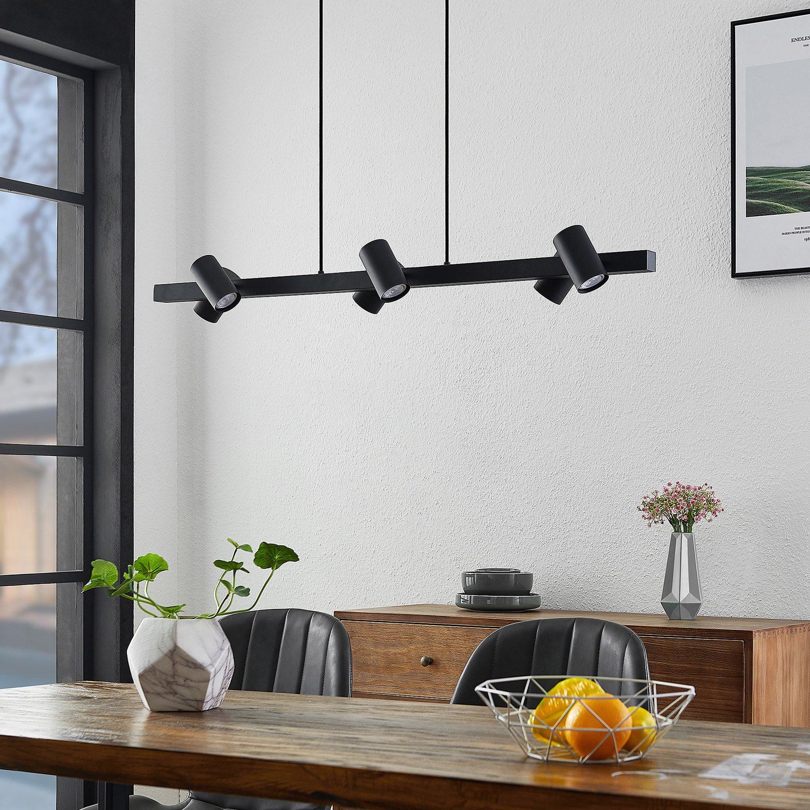 Savoli Pendant Black - Lindby