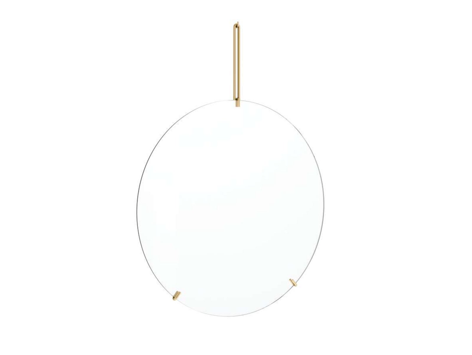 Wall Mirror Ø70 Brass - Moebe