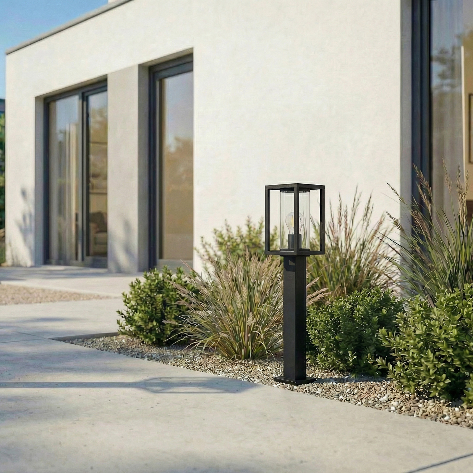 Ferda Gartenleuchte H60 Graphite - Lucande Ferda Gartenleuchte H60 Graphite - Lucande