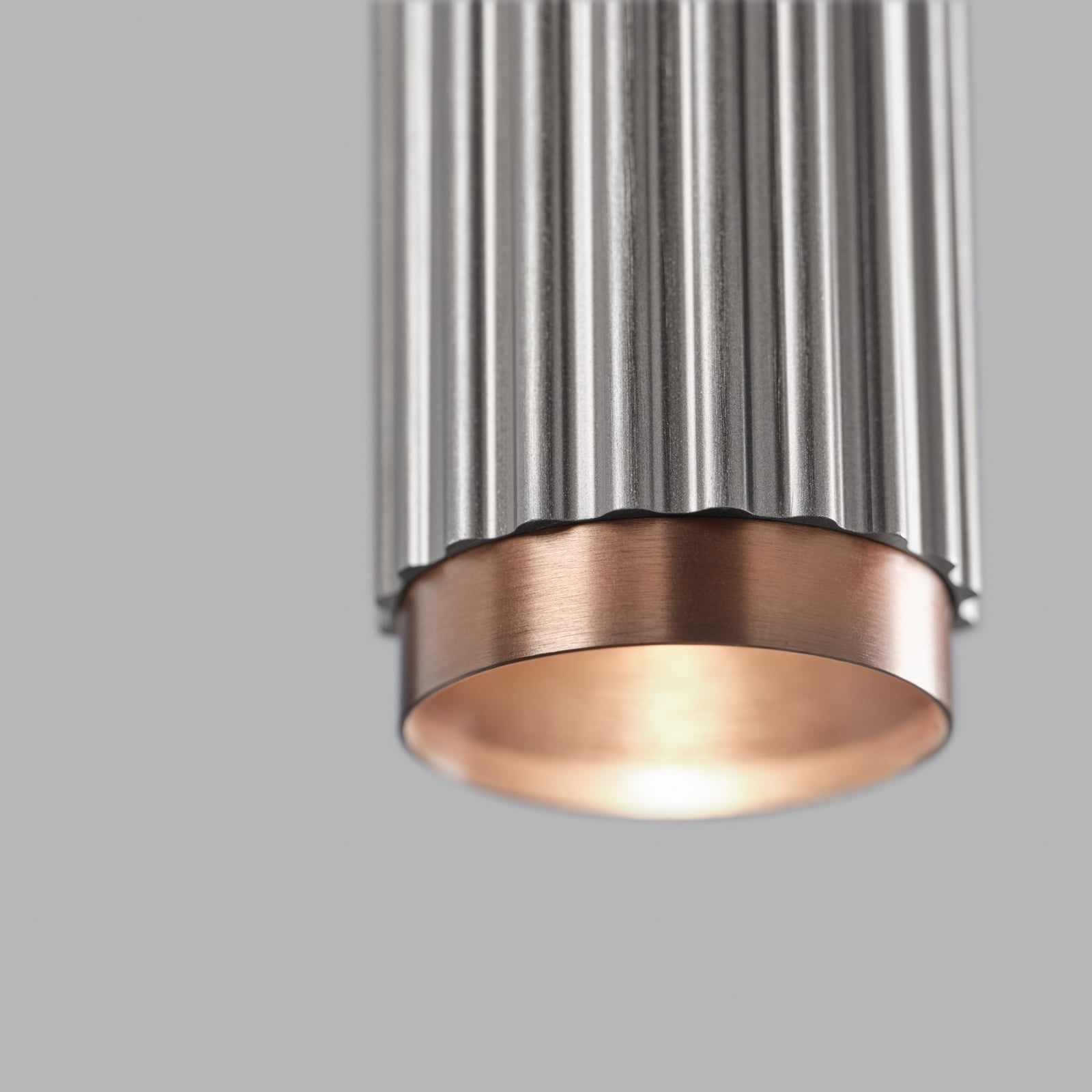 Velvet S2 Switch LED pendant light, titanium - LIGHT-POINT