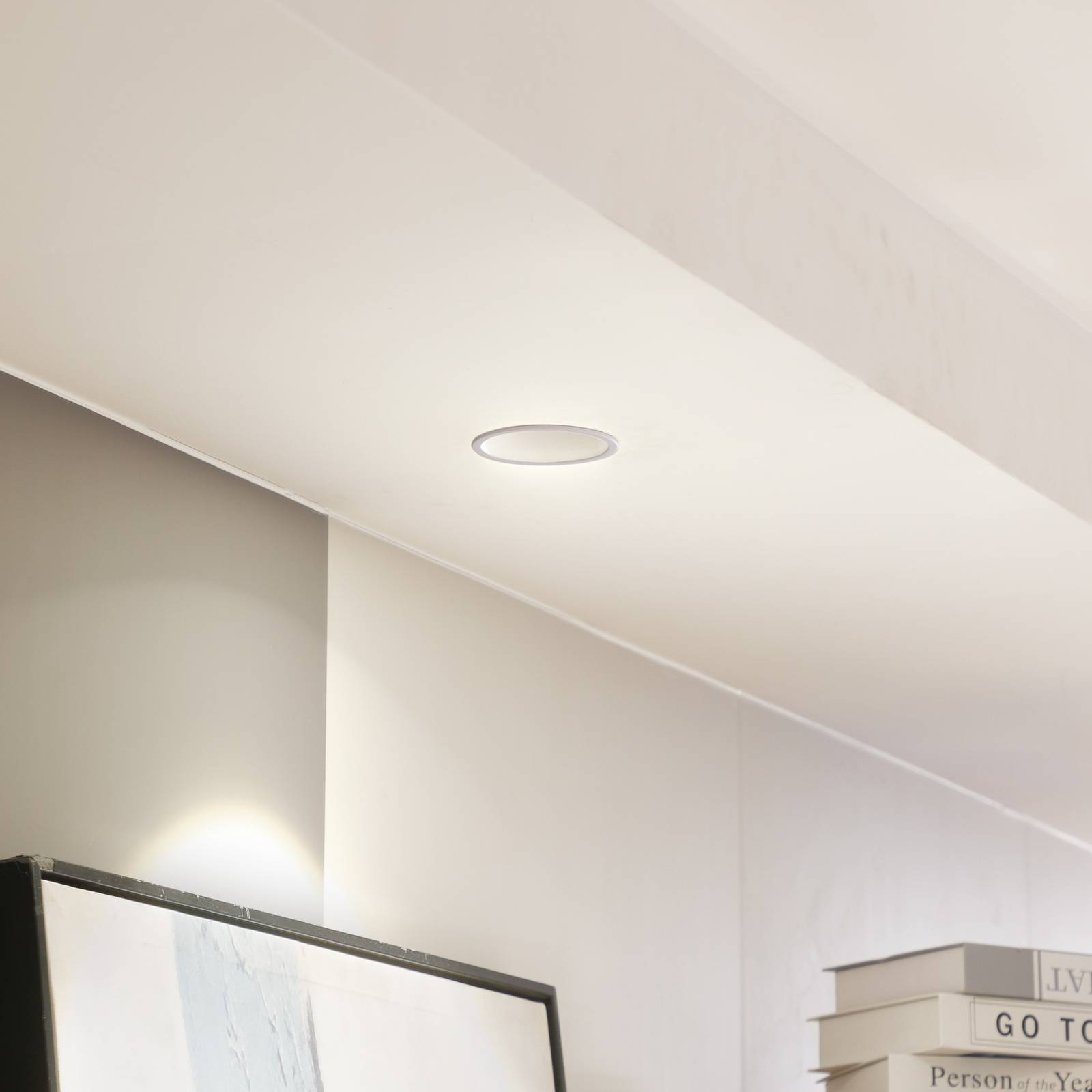 Arcchio LED stropné svietidlo Niria, biele, 4 000 K