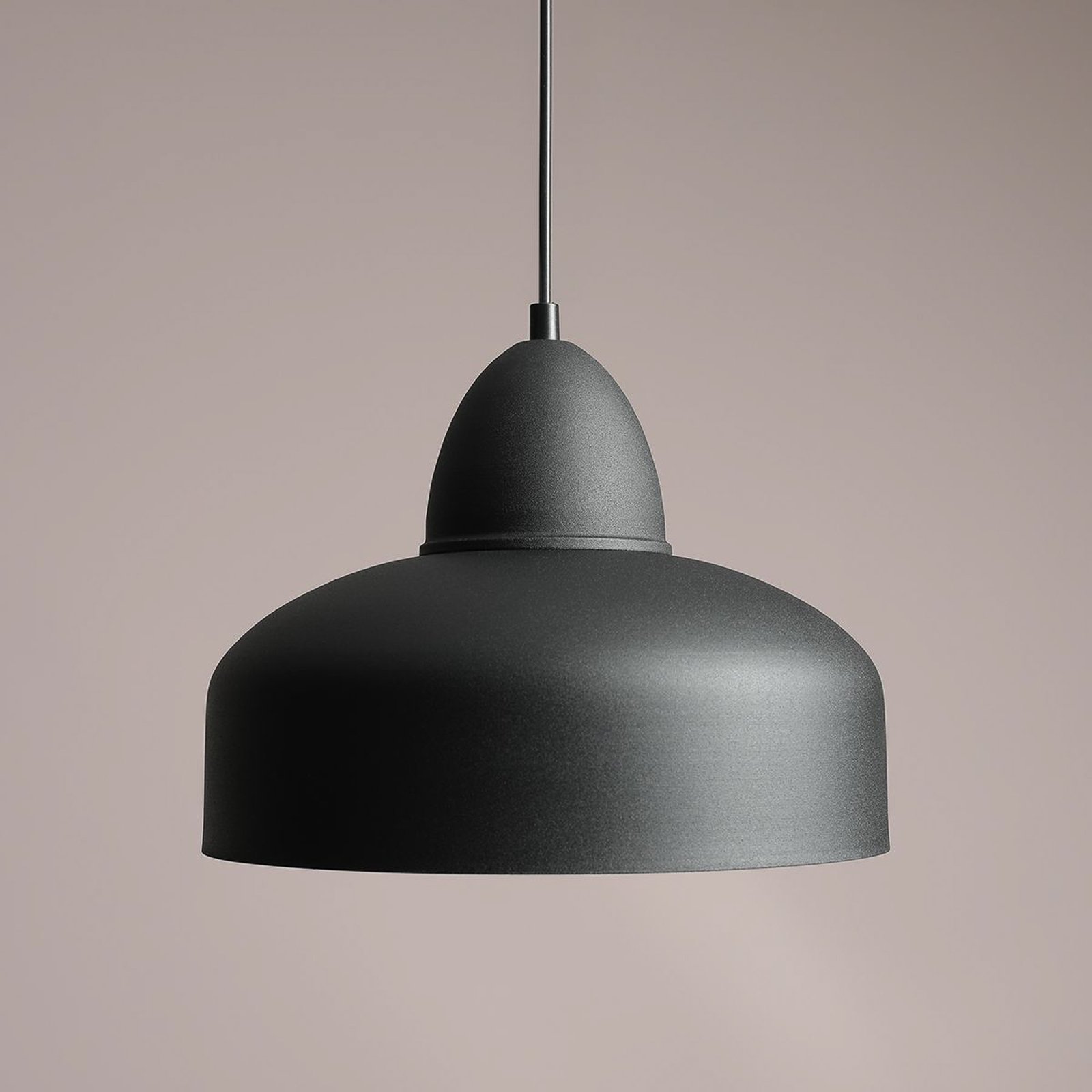Mille pendant light, 1-bulb, black
