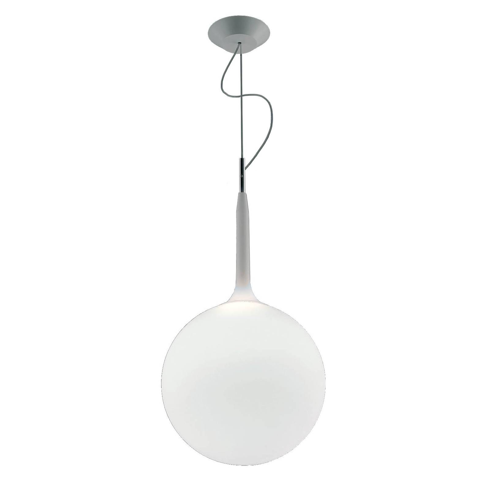 Artemide Castore függő lámpa üvegből, Ø 35 cm