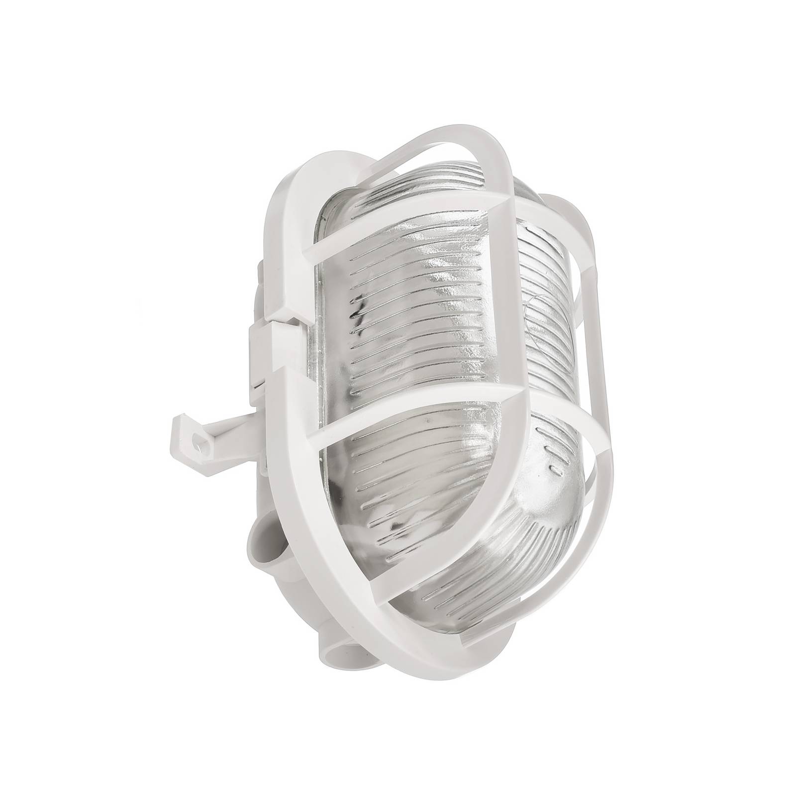 Deko-Light Vochtbestendige lamp Sotano Retro wit 19 x 12 cm IP44 kunststof - maritiem - wit / opaal - dimbaar