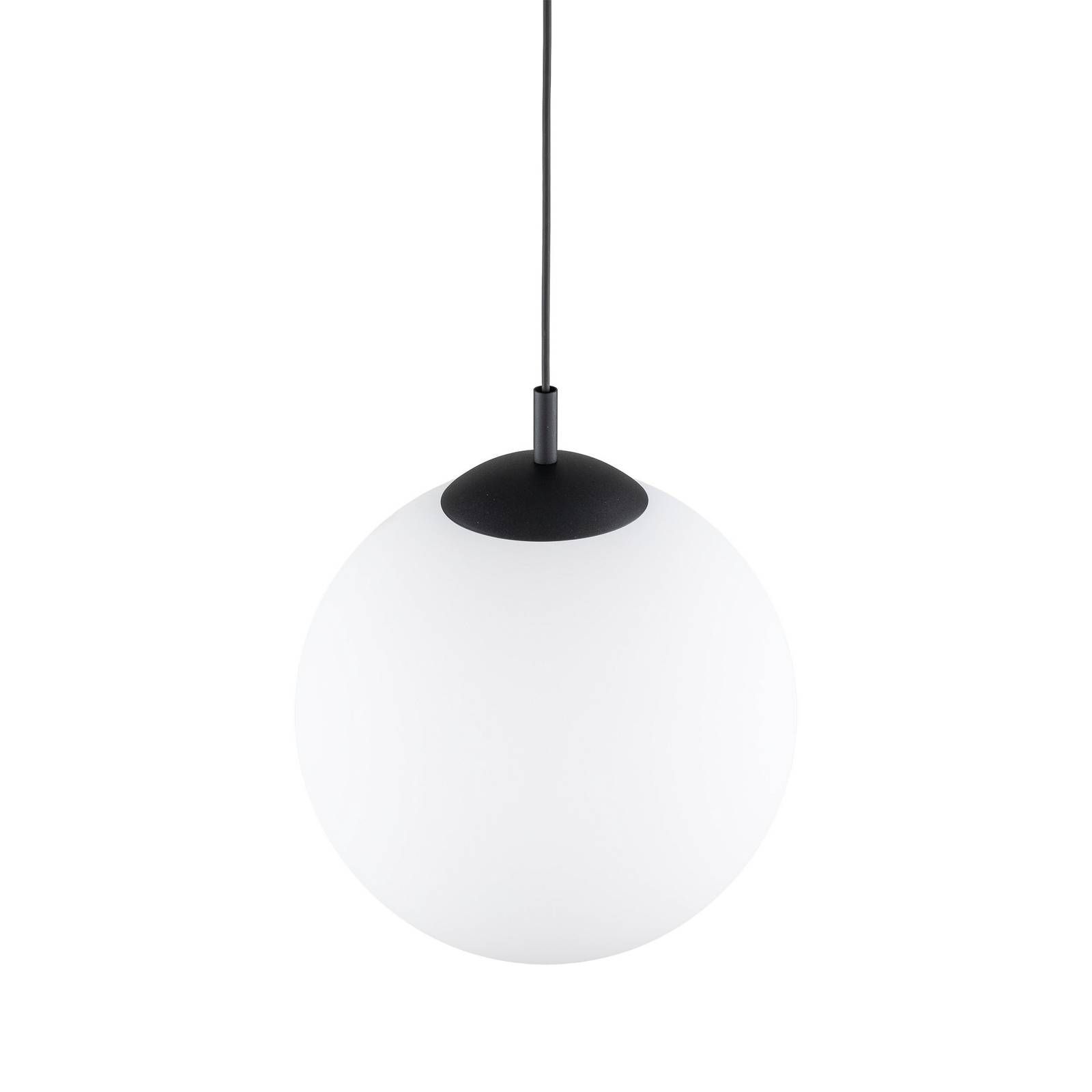 Lampa wisząca Esme, szkło opalowe, 1-punktowa, Ø 35 cm