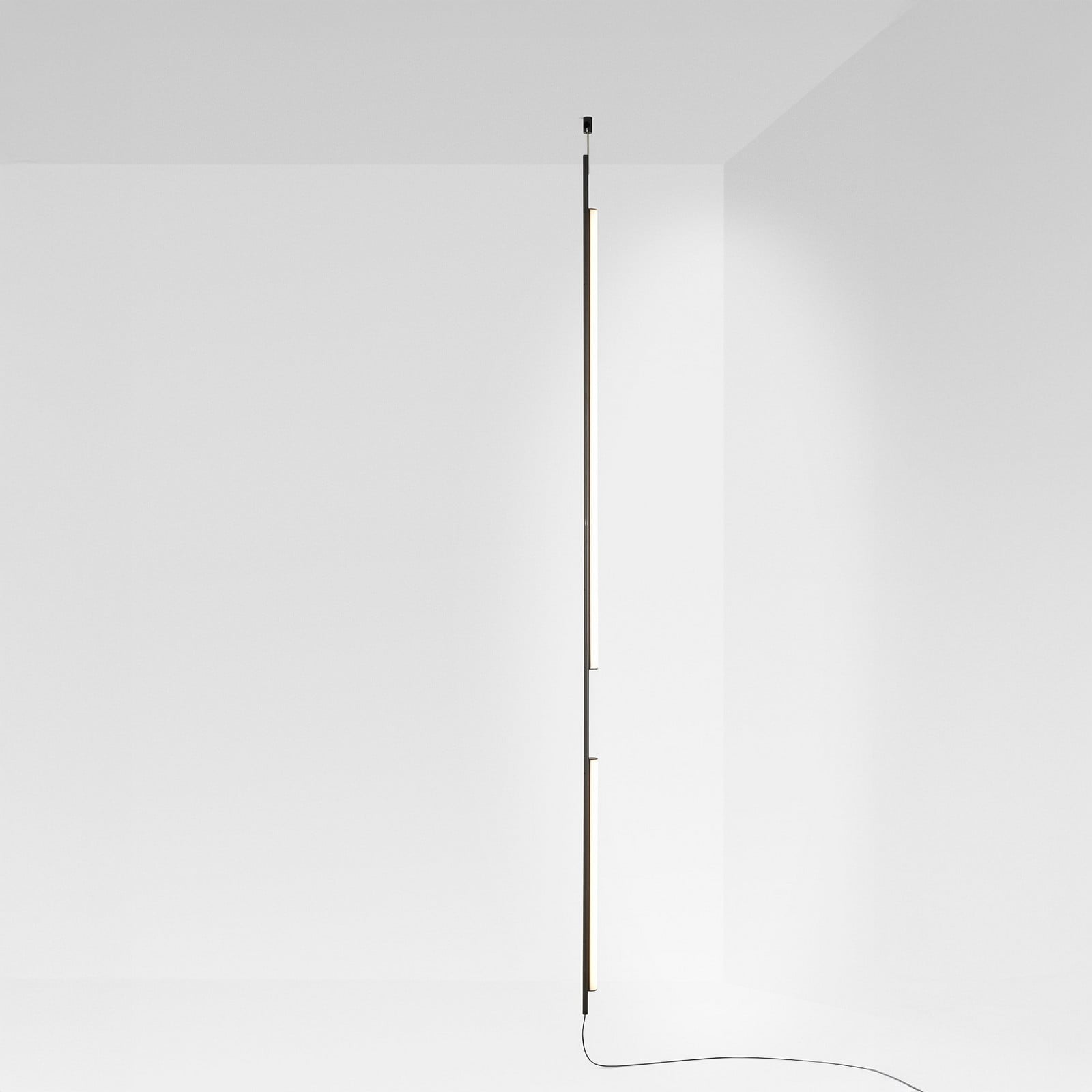 Lampă suspendată MARSET LED Ambrosia 235 cu priză 2700K negru - Camera de zi / sufragerie - Design - Aluminiu