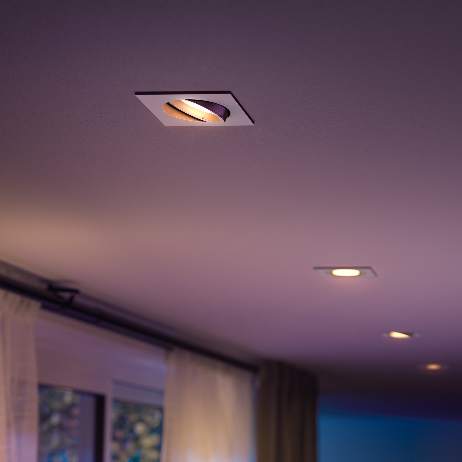Philips Hue Centura LED projetor de embutir, angular, branco