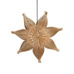 PR Home Agnes estrela decorativa em fibra natural para pendurar Ø 58 cm