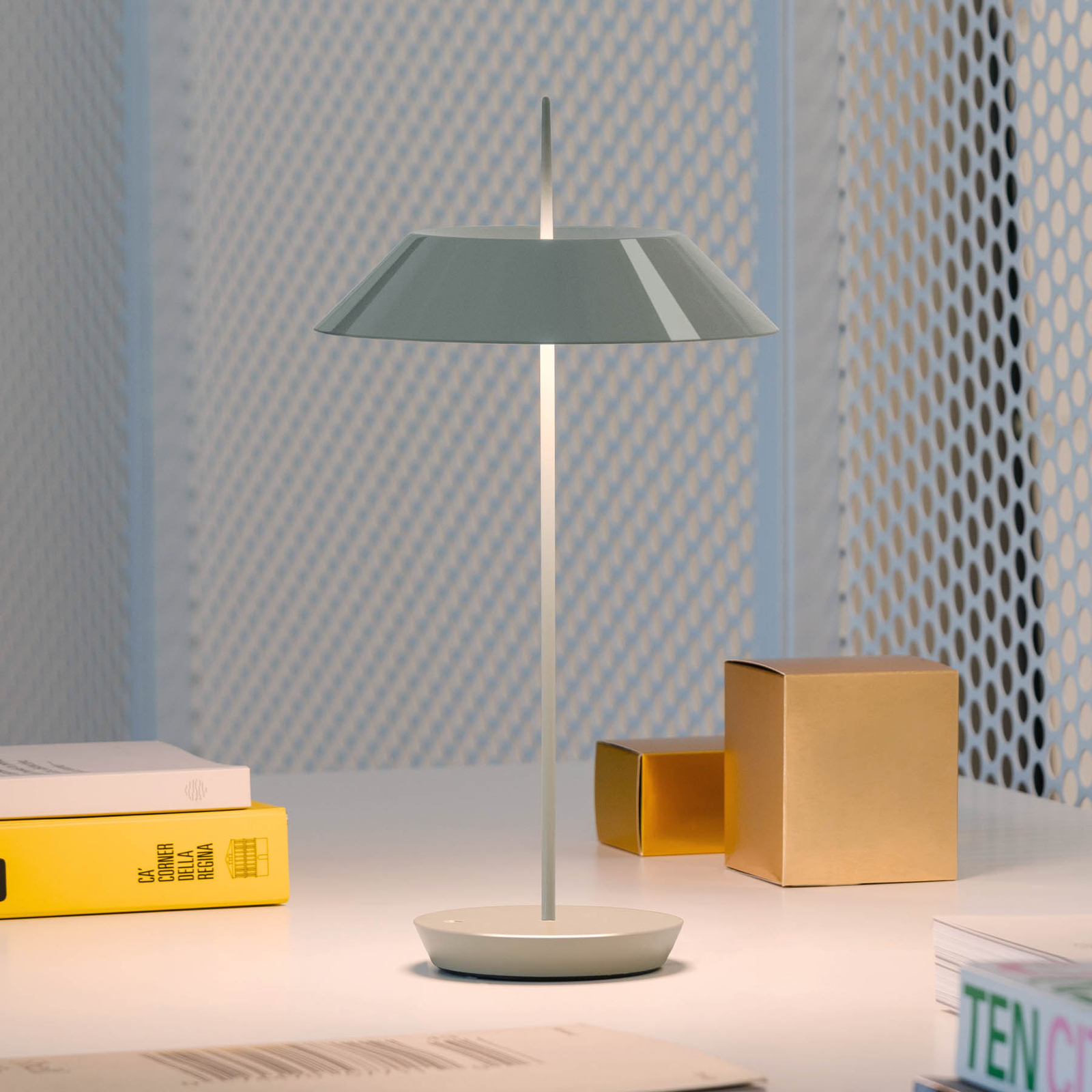 Vibia Mayfair Mini LED-Tischleuchte, Akku