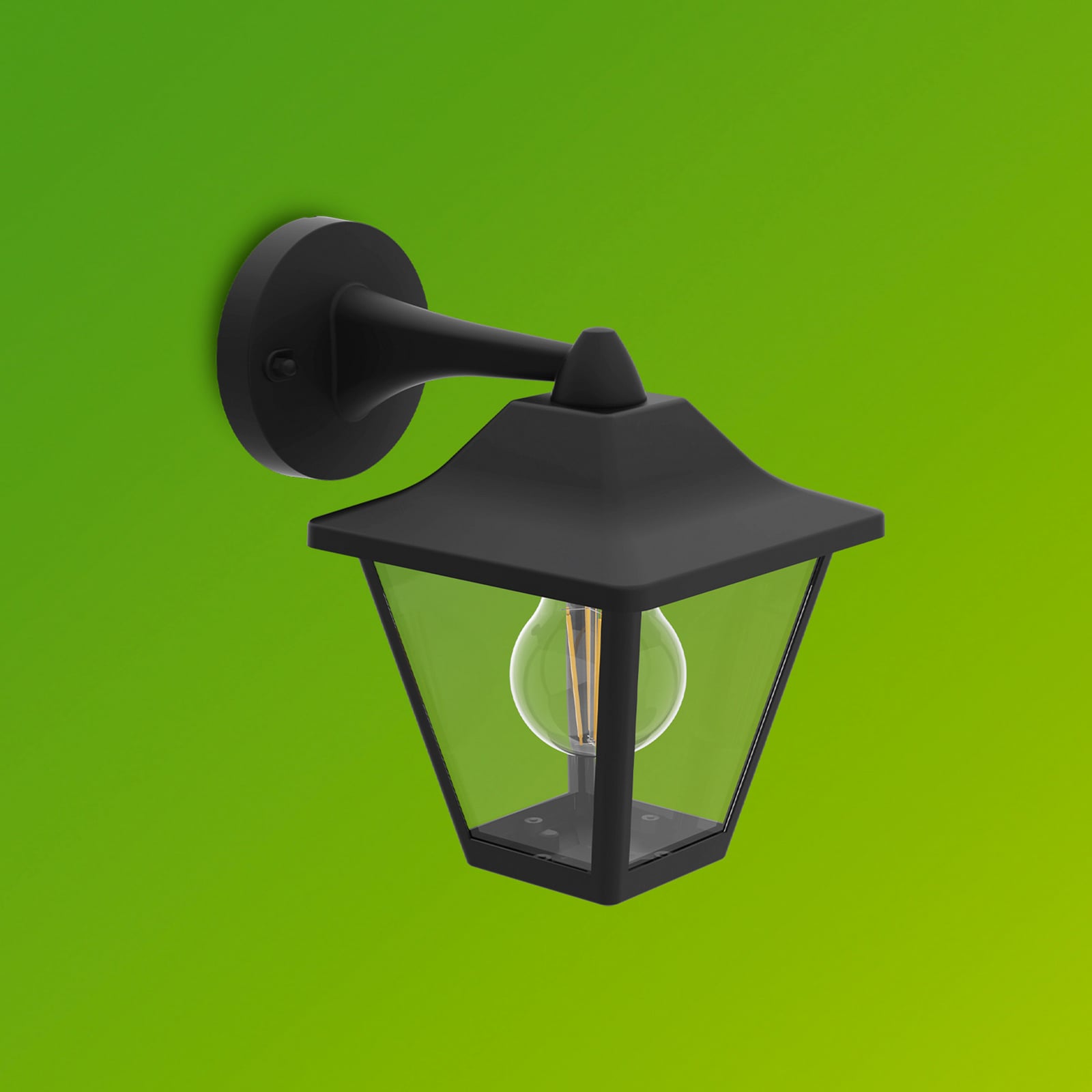 Philips Juli kültéri fali lámpa, fekete, fém, IP44, E27 Philips Juli kültéri fali lámpa, fekete, fém, IP44, E27