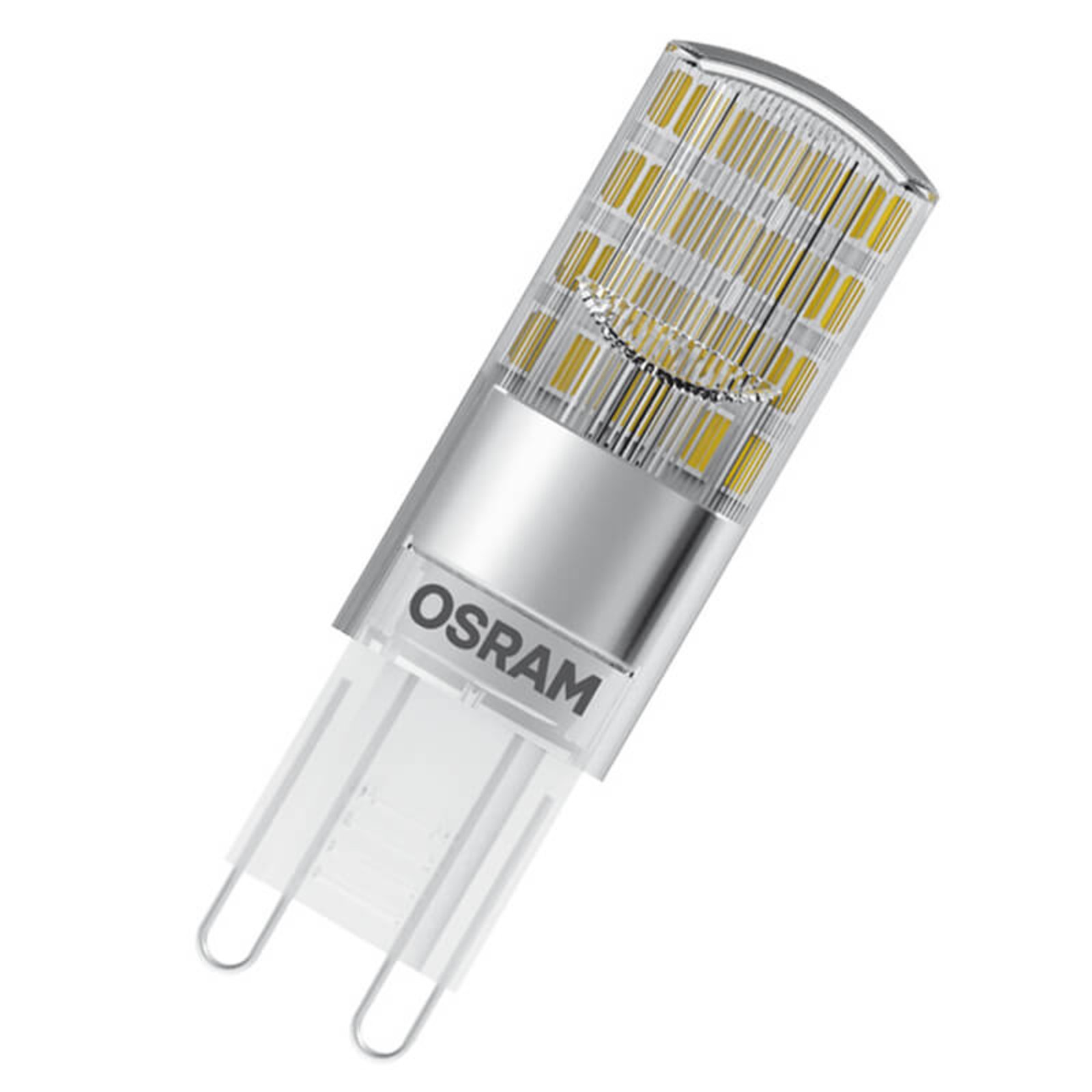 LED-Stiftsockellampe G9 2,6W 827, 2er Set Karton