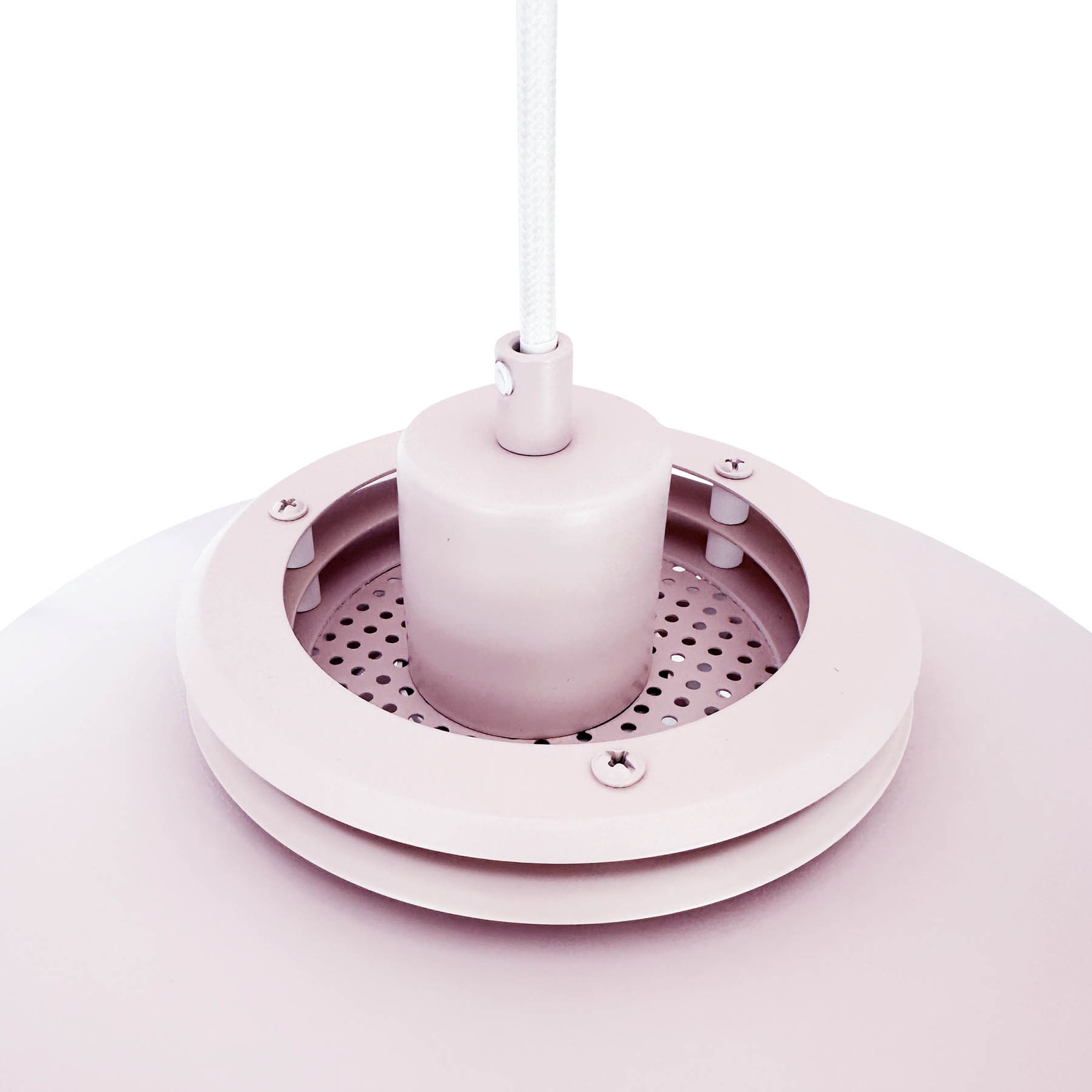 Dyberg Larsen hanglamp Ejka mini, roze, Ø 30 cm, metaal