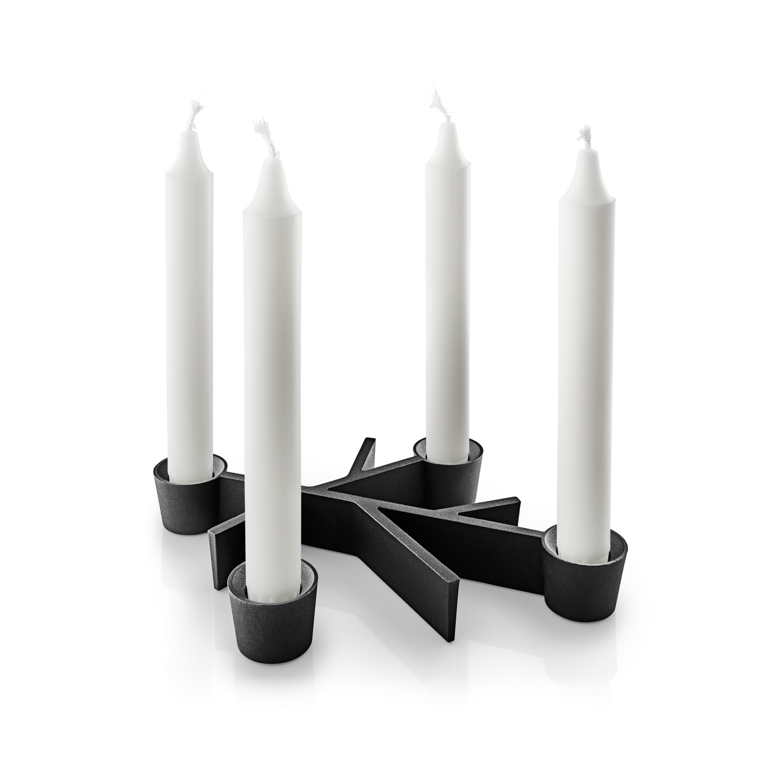 Bougeoir TWIG, noir, 23 x 18 cm, à 4 lampes - Eva Solo