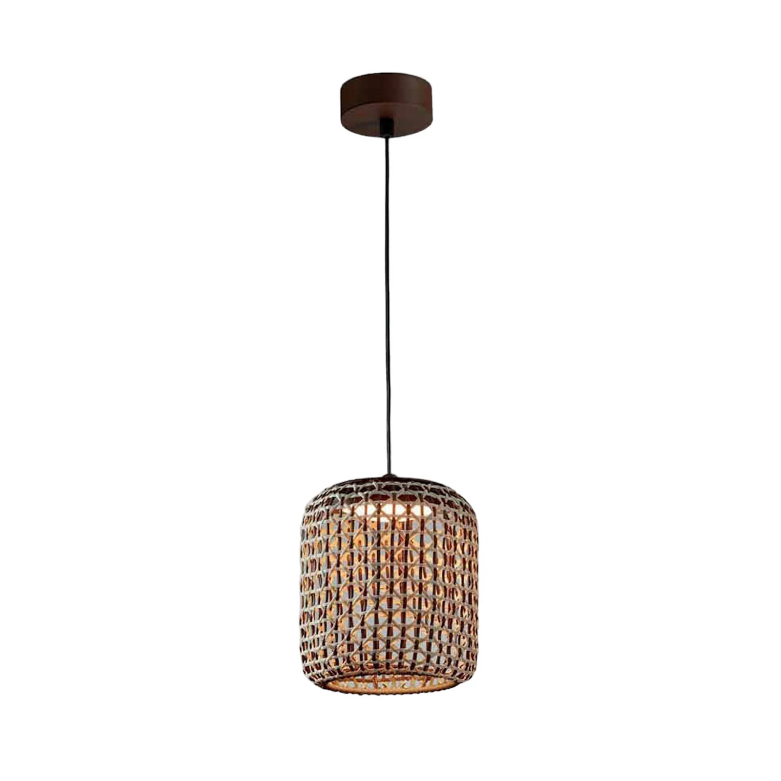 Bover Nans S/21 LED-Außenhängeleuchte, braun