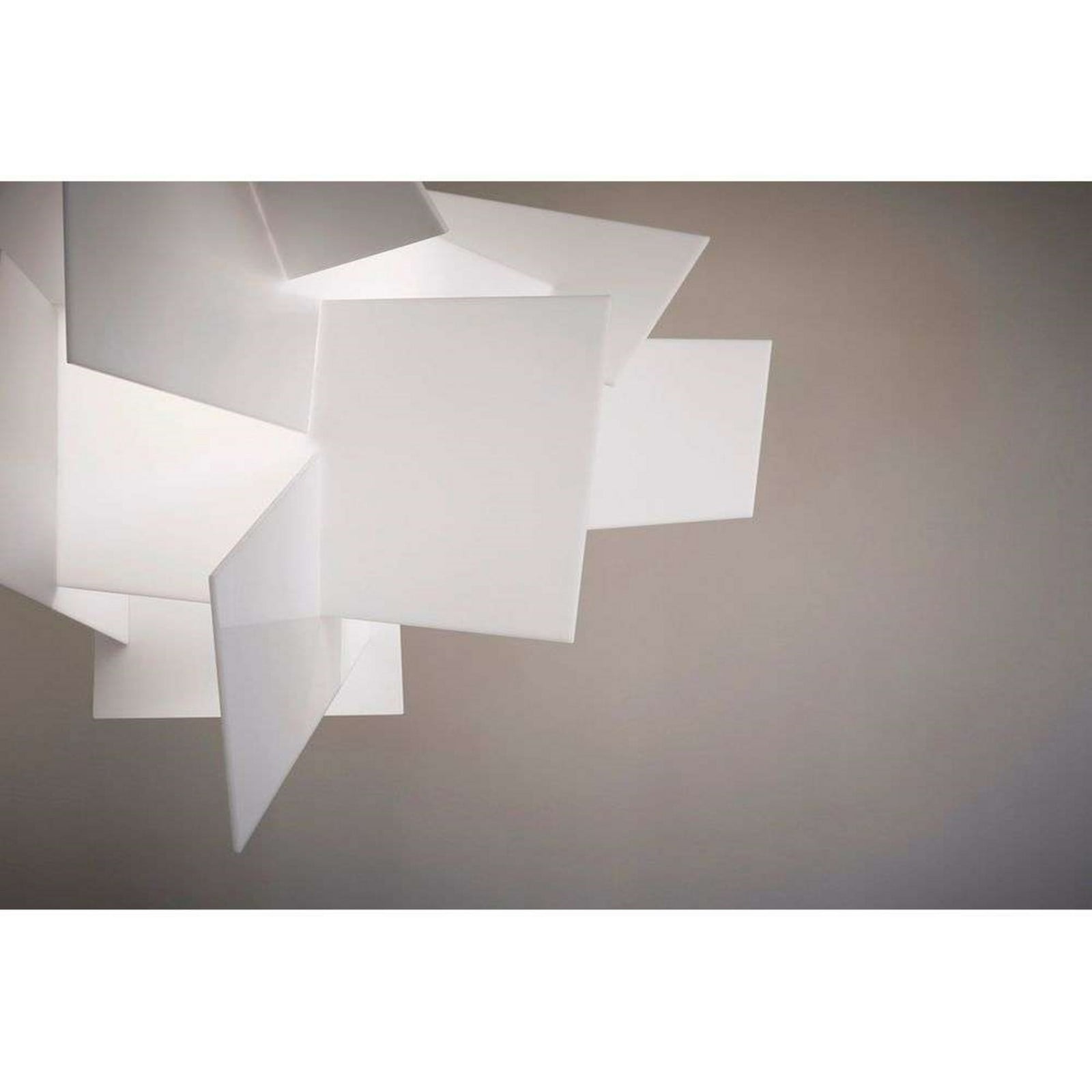 Big Bang LED Large Pendel Dæmpbar Hvid Foscarini - Plastik