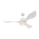 Pierre LED-Deckenventilator, weiß, leise, DC - Westinghouse