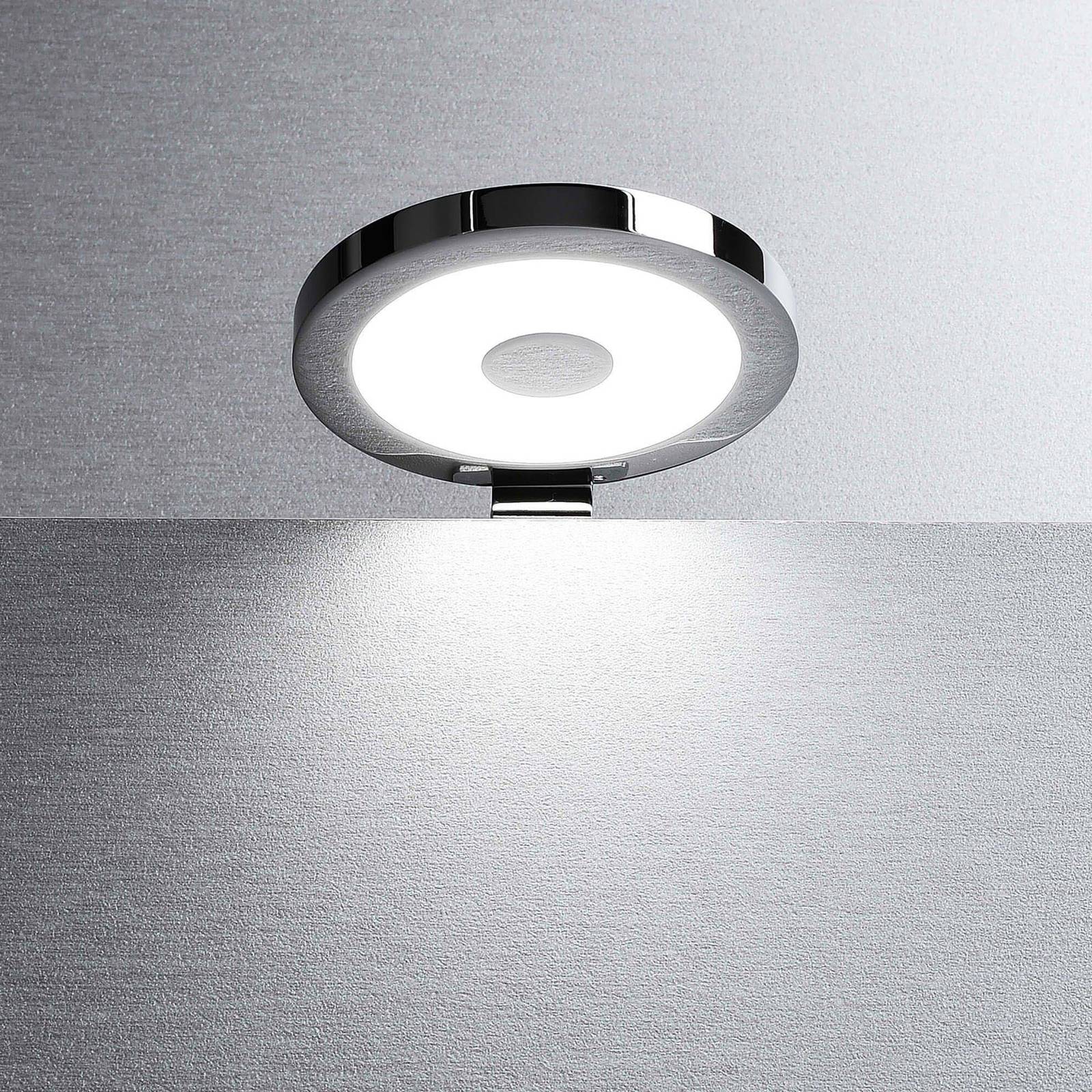 Deko-Light Lampe LED pour meubles à miroir, lot de 5, rond