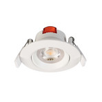 LED-Deckeneinbauleuchte SMD 68 230V, rund, weiß