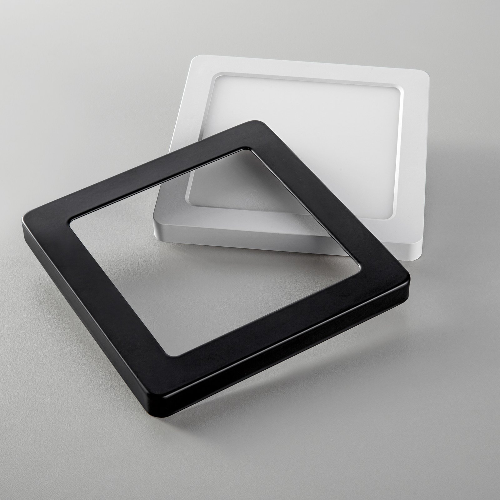 Frame for Selesto LED panel, square, black