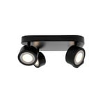 Clyde 4-Spot Plafonnier Black - Nordlux