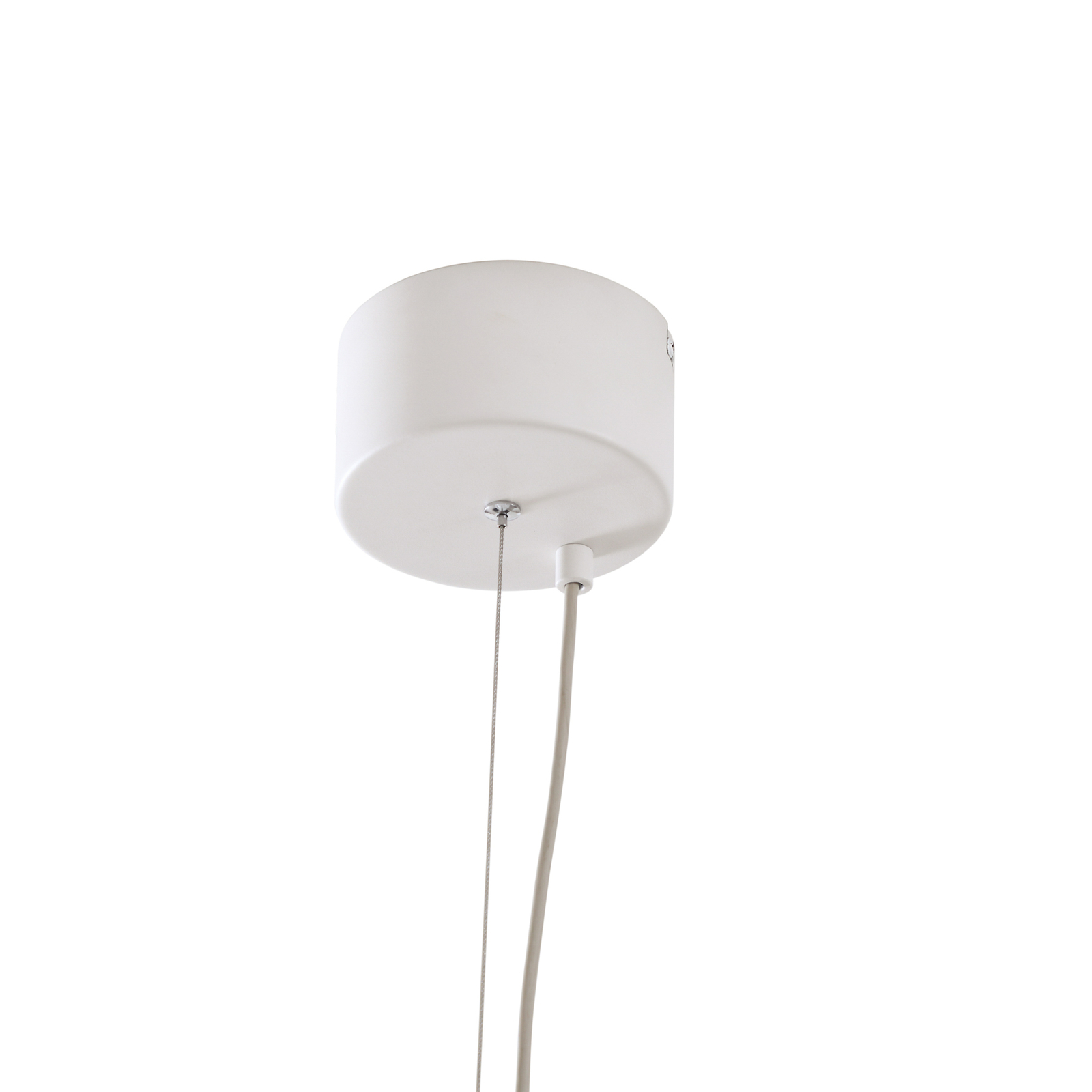 Lucande Slimme LED hanglamp Bolti, wit, RGBW, CCT, Tuya
