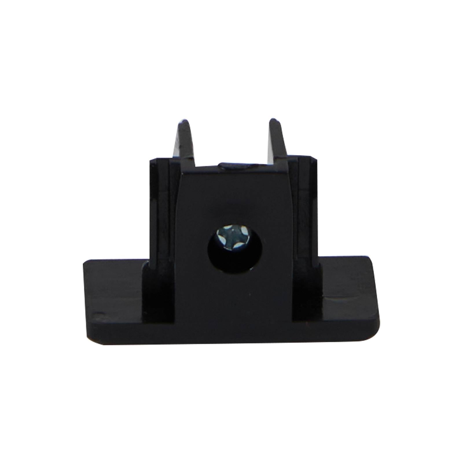 Lindby Endkappe Linaro, schwarz, Schraube, 1-Phasen-System