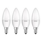 OSRAM LED kaars E14 Base Retro 4,9W 4er 4.000K