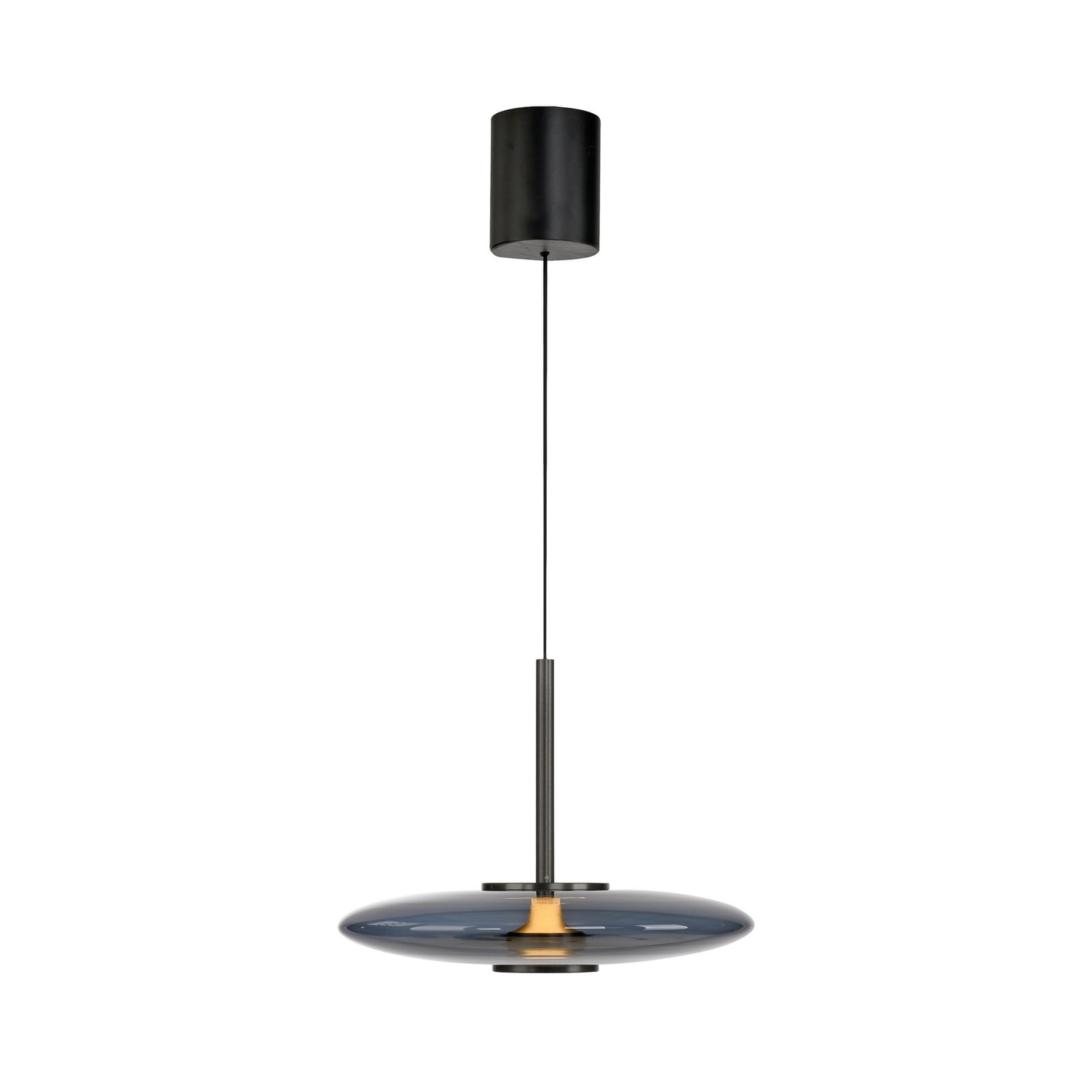 Suspension LED E-Vitrum, platine, verre/aluminium, CCT - PURE Suspension LED E-Vitrum, platine, verre/aluminium, CCT - PURE