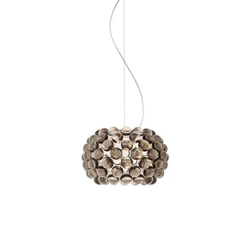 Caboche Plus Piccola LED Lampa Wisząca Grey - Foscarini