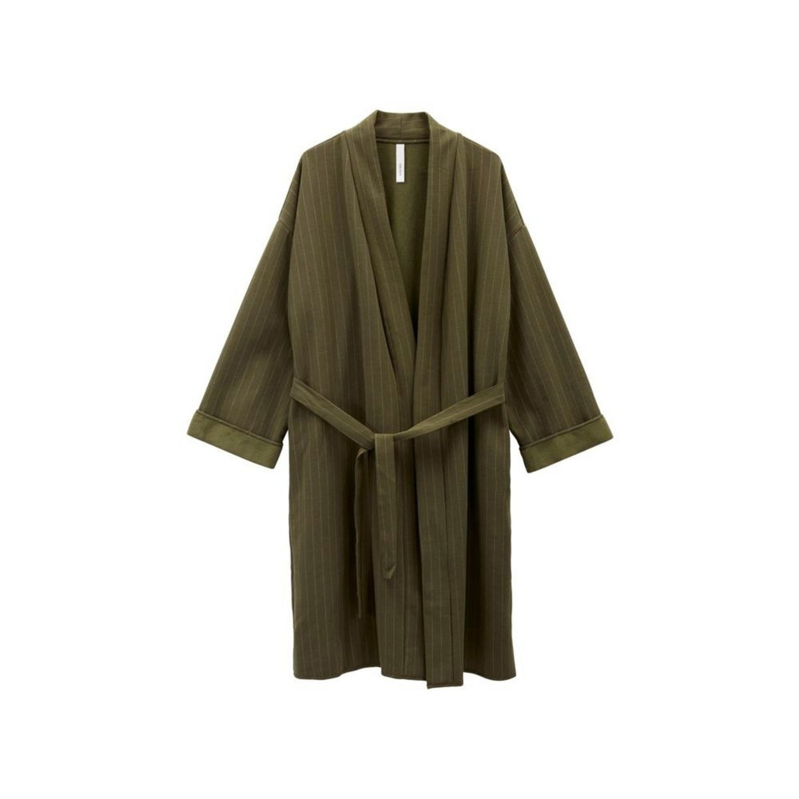 Alrun Cotton Kimono Forrest/Snow - ByNord