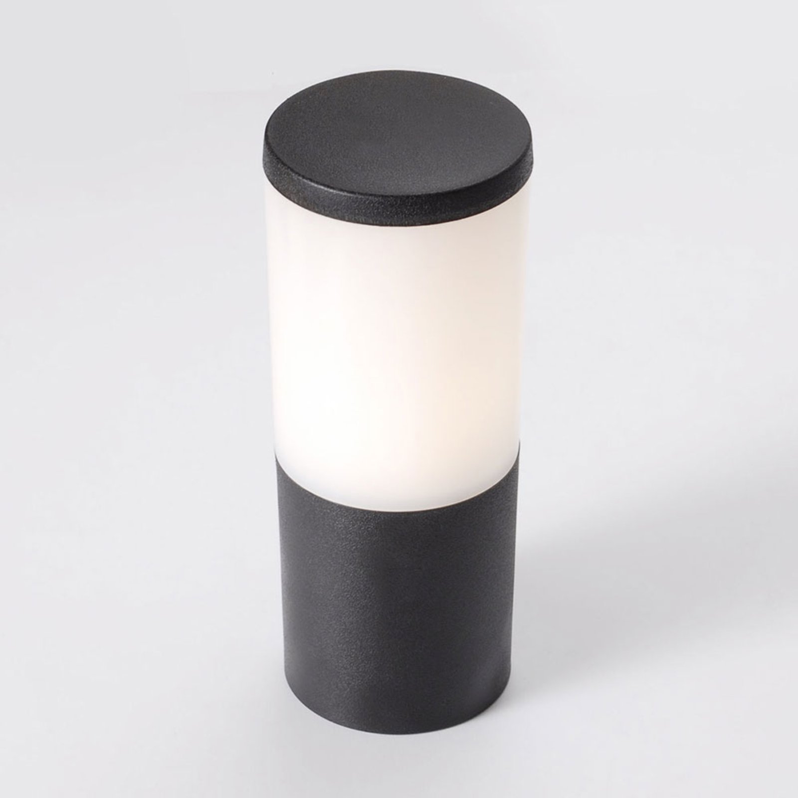 Amelia LED bazna lampa, CCT, crna, visina 25 cm